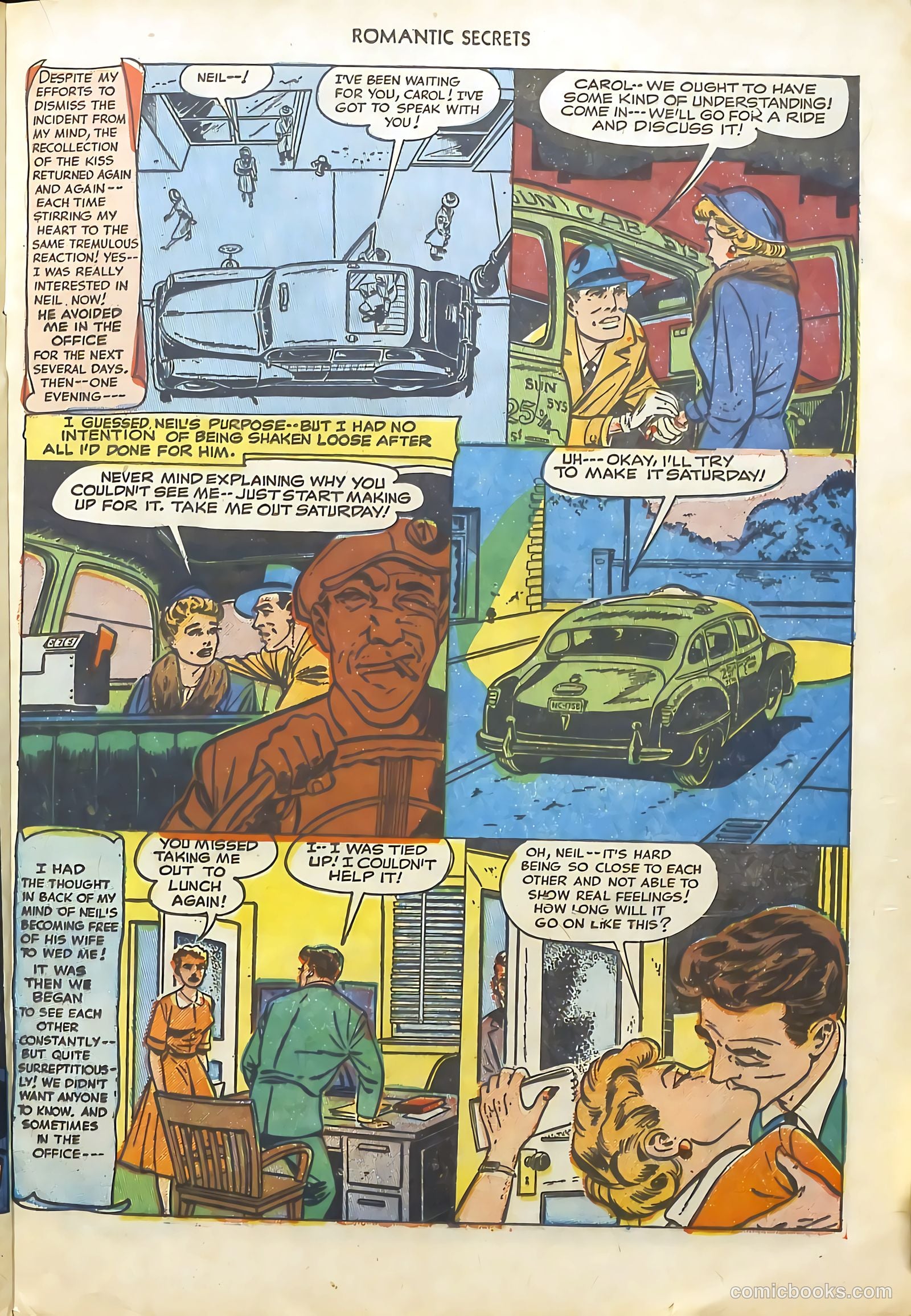 Romantic Secrets #34 (1961) — page 21 of 36