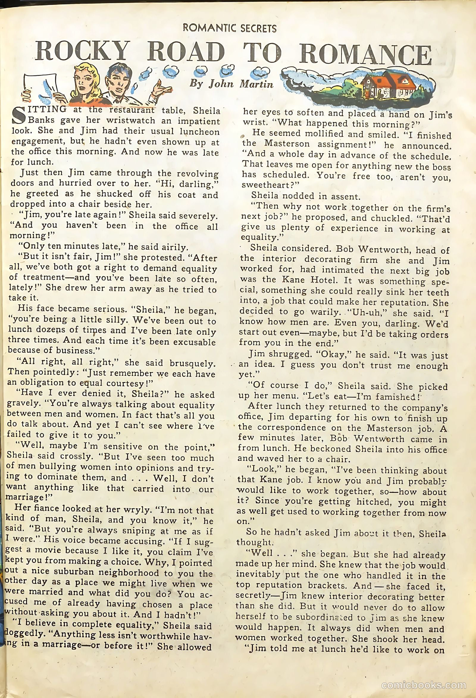 Romantic Secrets #34 (1961) — page 25 of 36