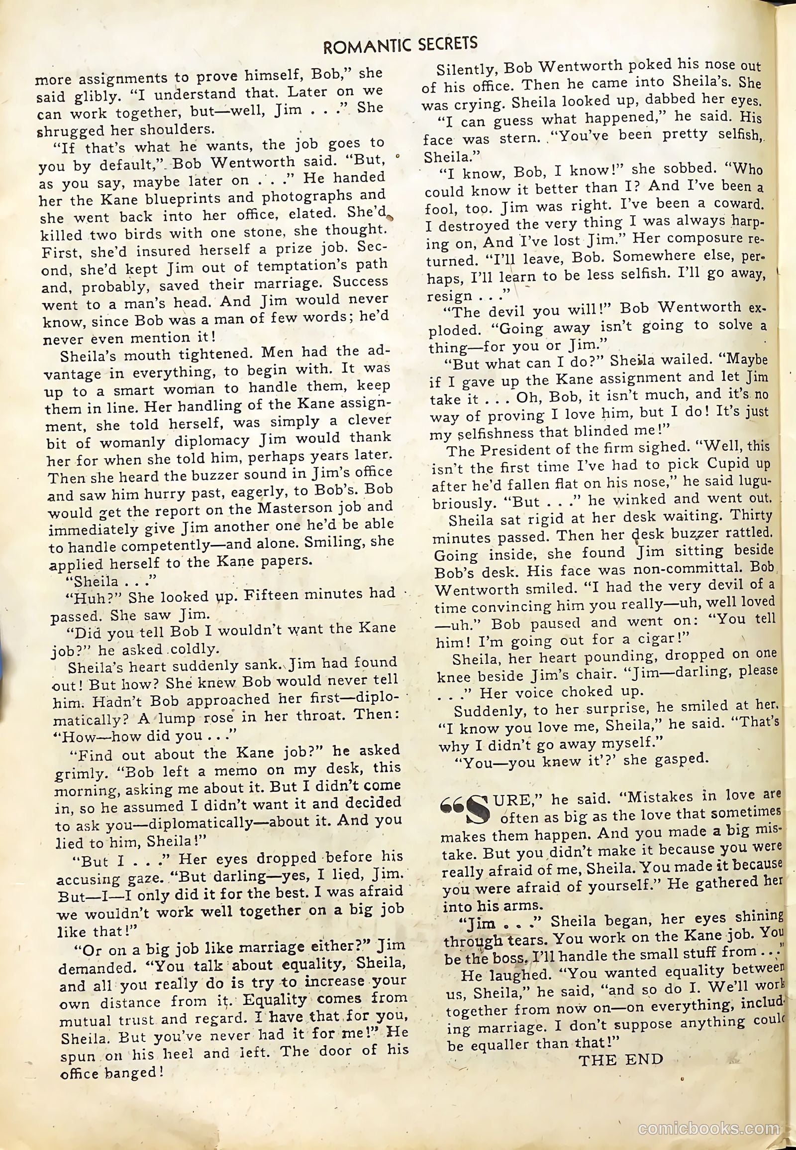 Romantic Secrets #34 (1961) — page 26 of 36