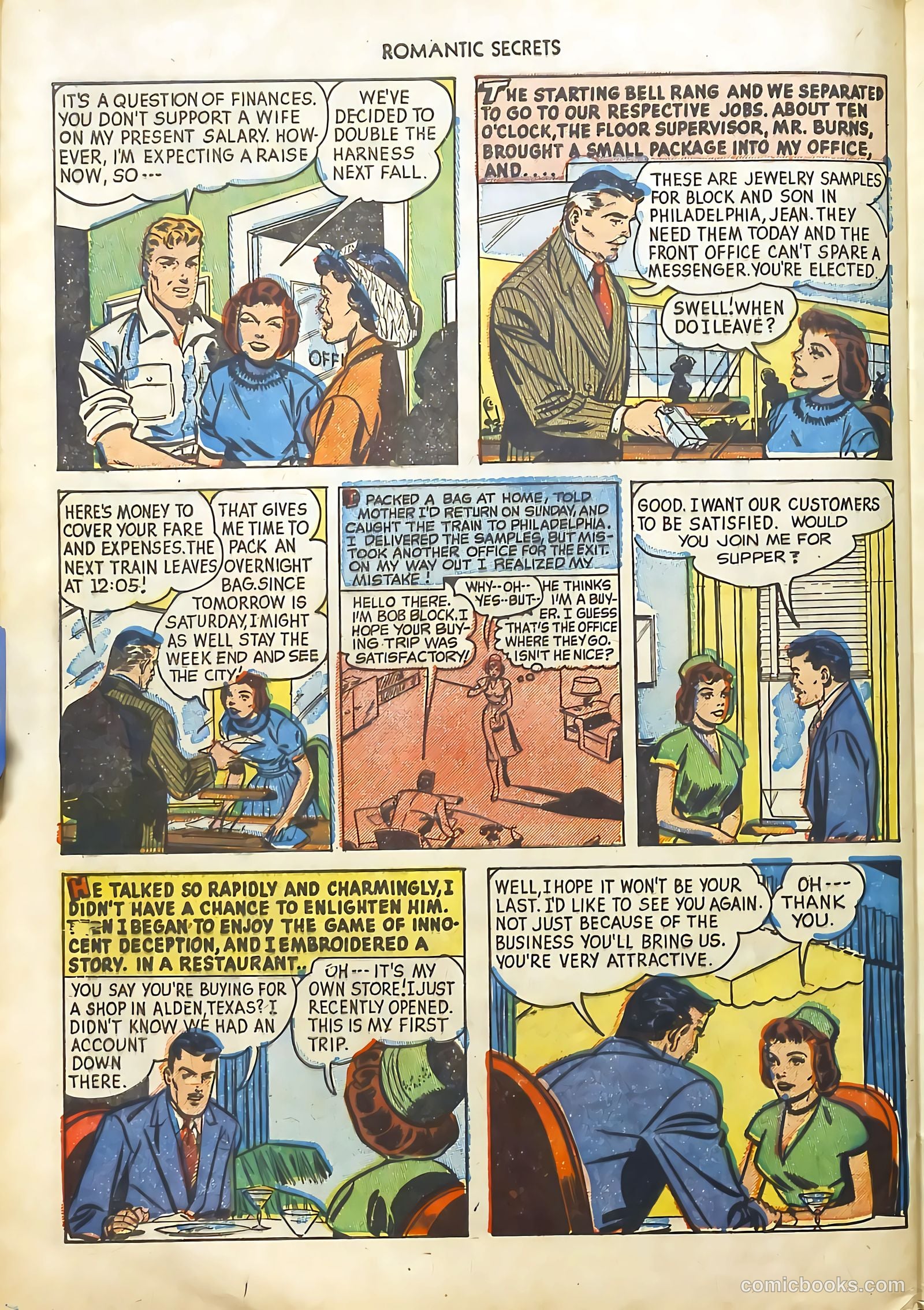 Romantic Secrets #34 (1961) — page 28 of 36