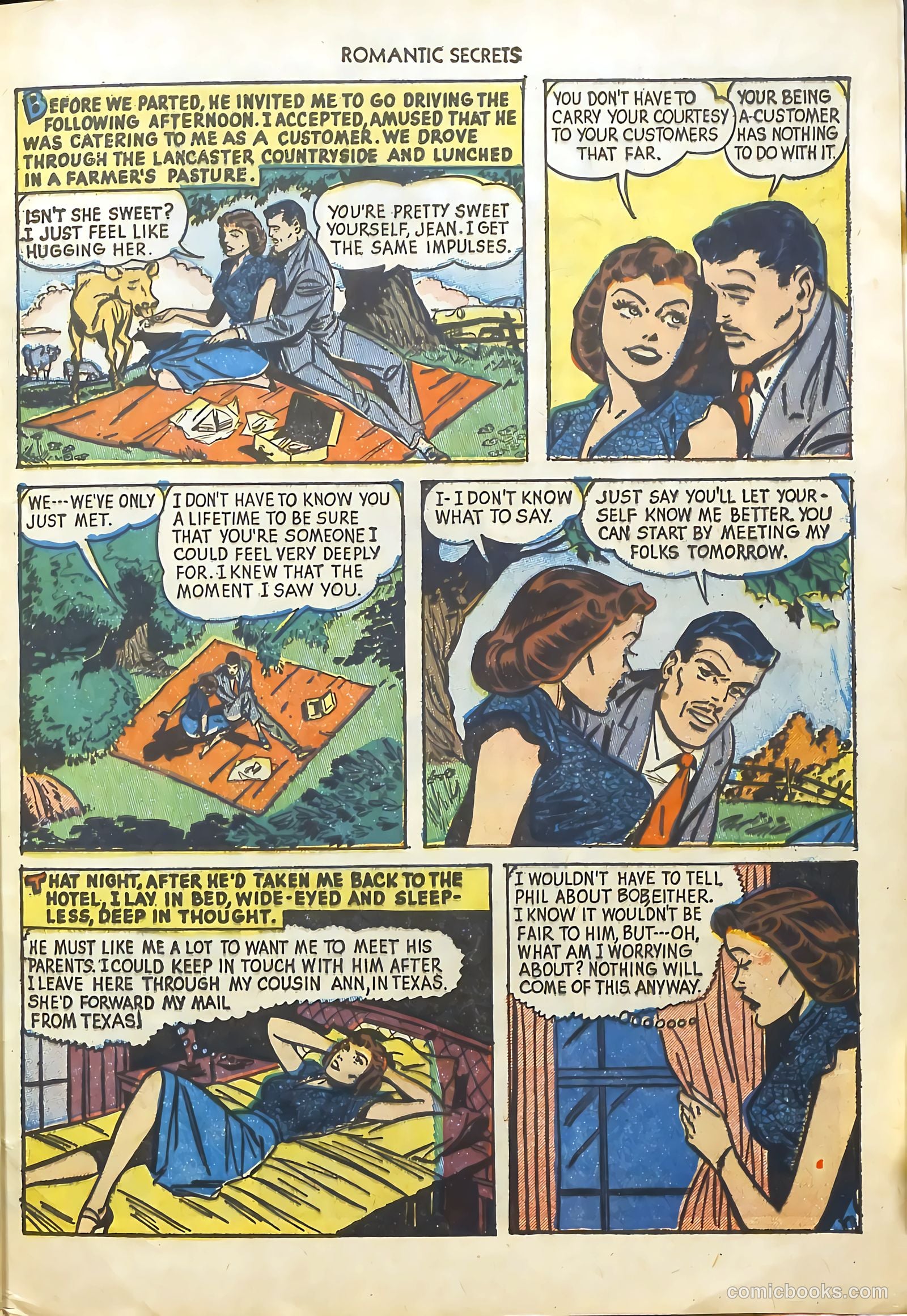 Romantic Secrets #34 (1961) — page 29 of 36
