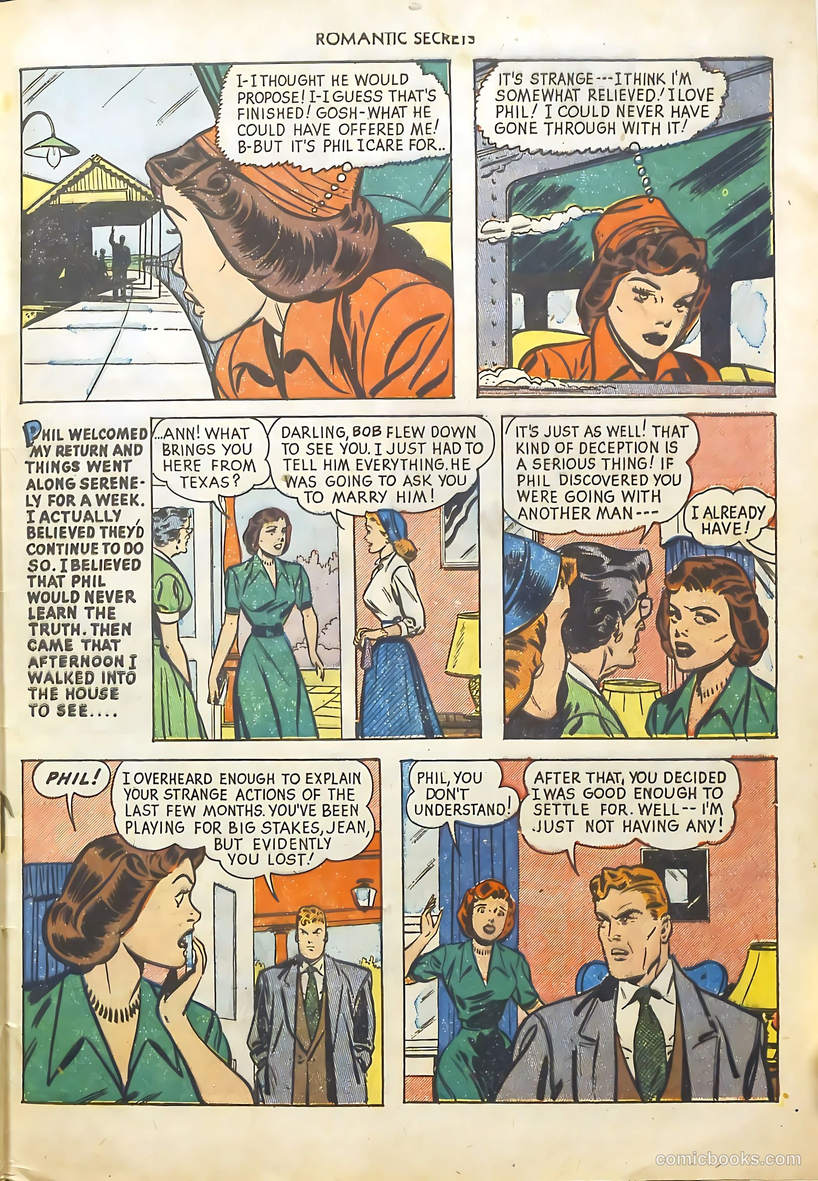 Romantic Secrets #34 (1961) — page 33 of 36