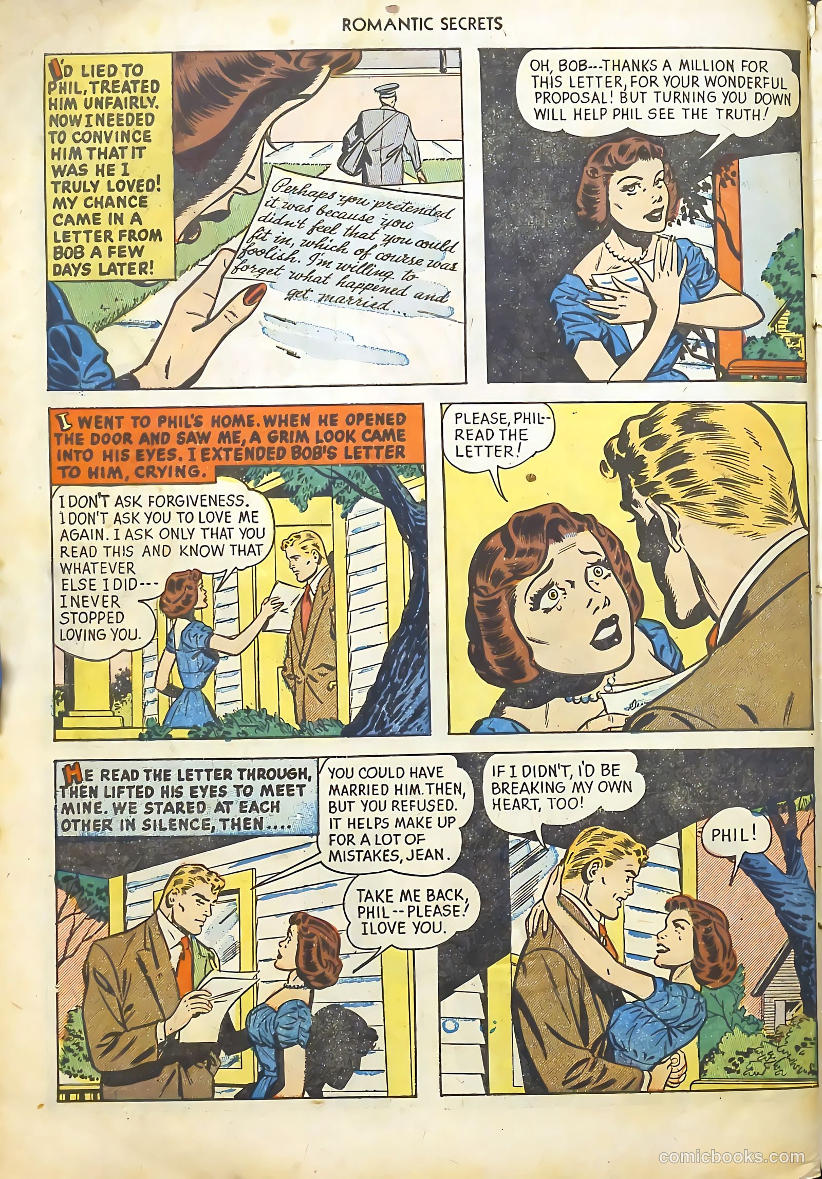 Romantic Secrets #34 (1961) — page 34 of 36