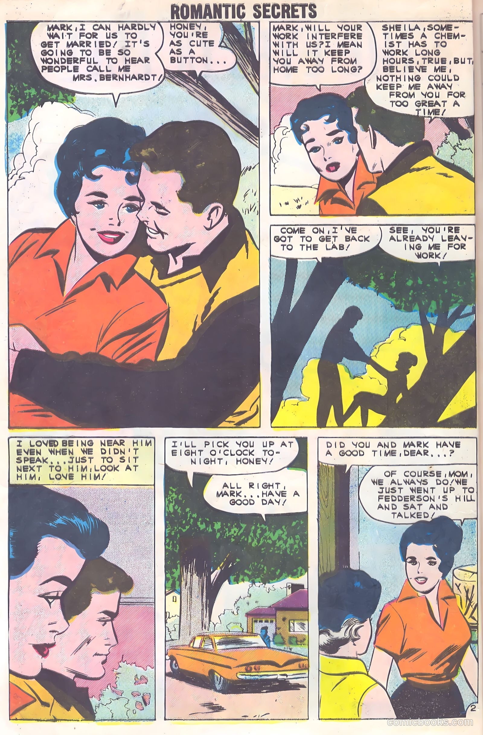 Romantic Secrets #35 (1961) — page 4 of 36
