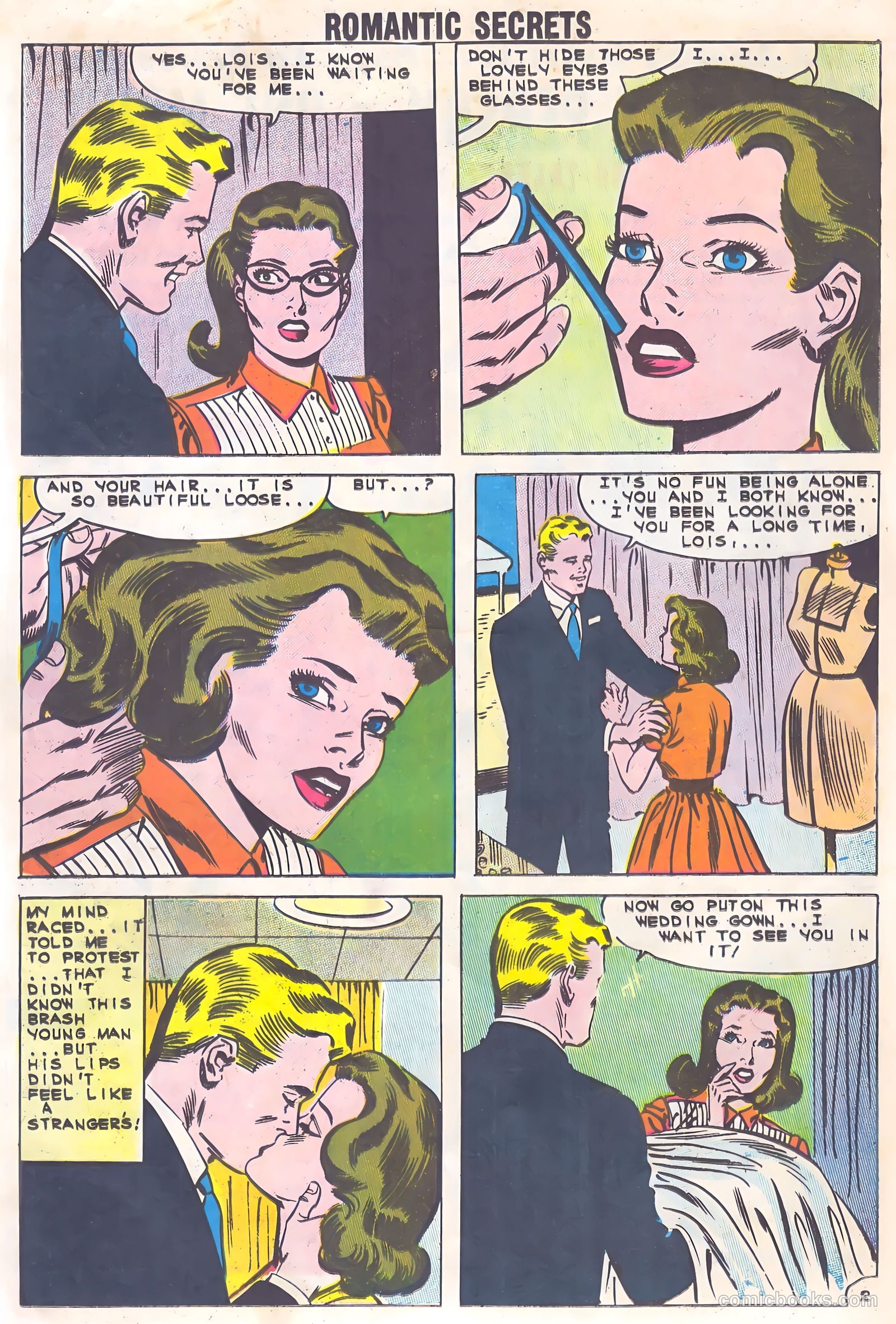 Romantic Secrets #35 (1961) — page 16 of 36