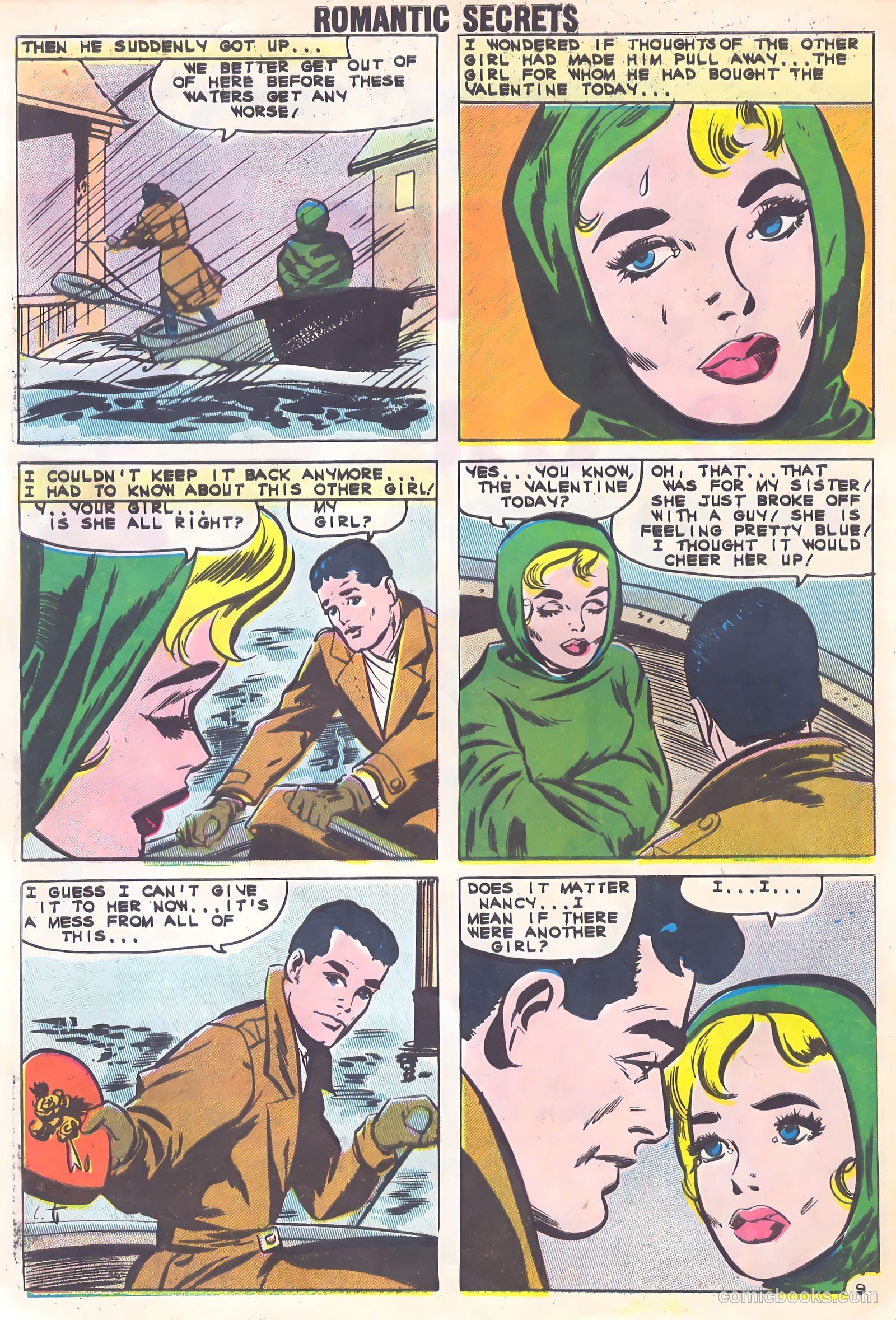 Romantic Secrets #35 (1961) — page 32 of 36