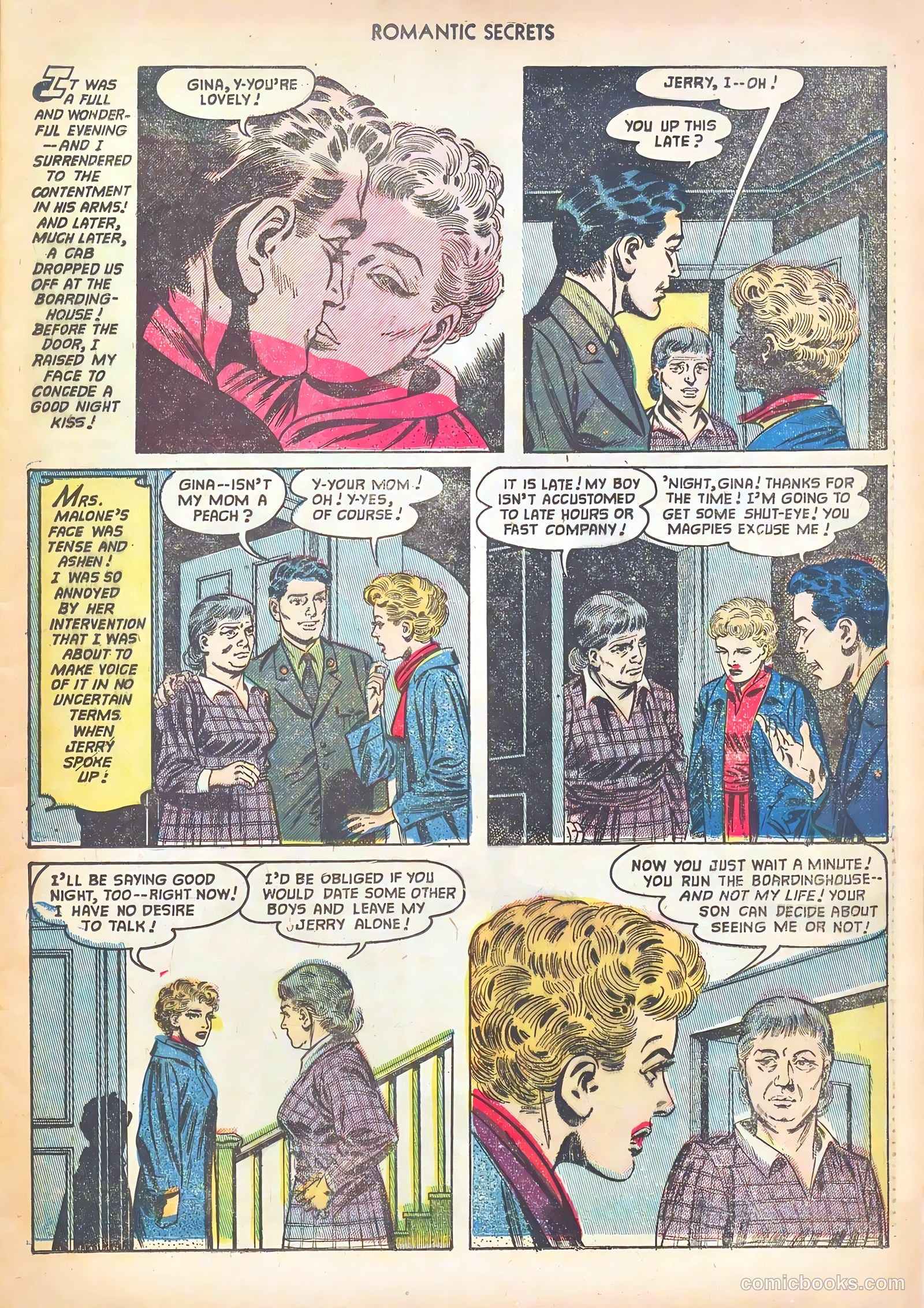 Romantic Secrets #35 (1952) — page 7 of 36