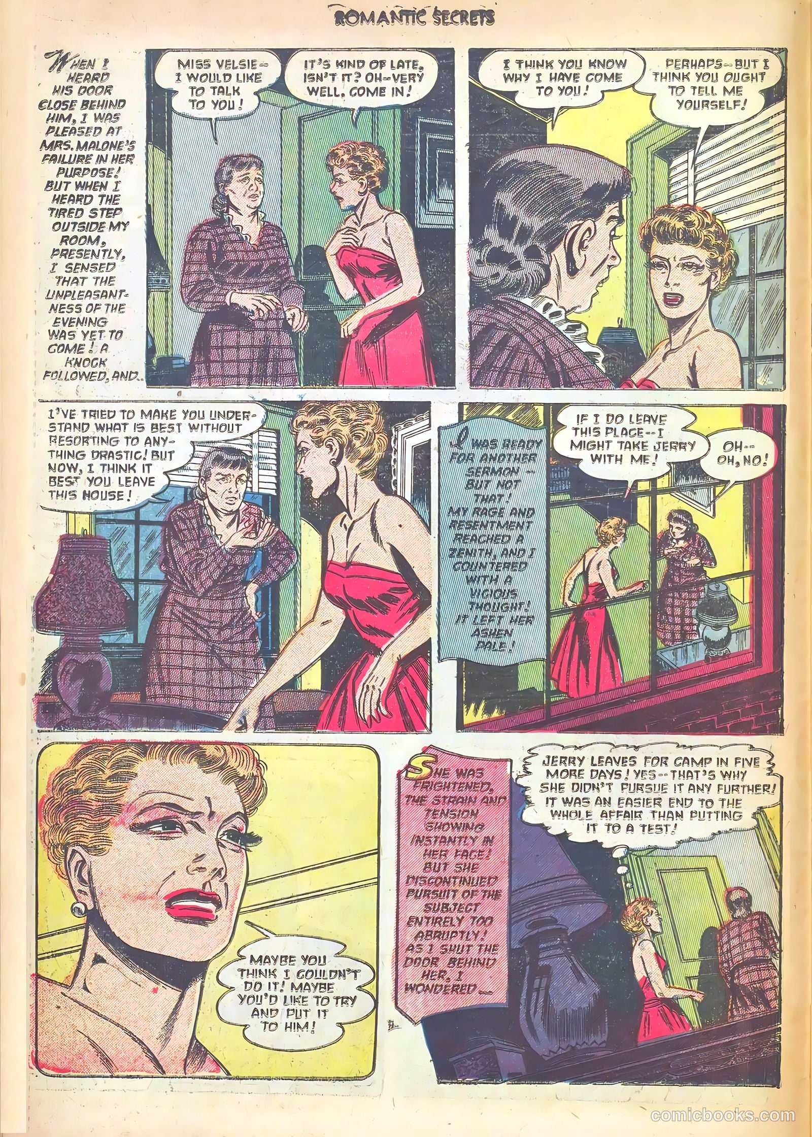 Romantic Secrets #35 (1952) — page 10 of 36