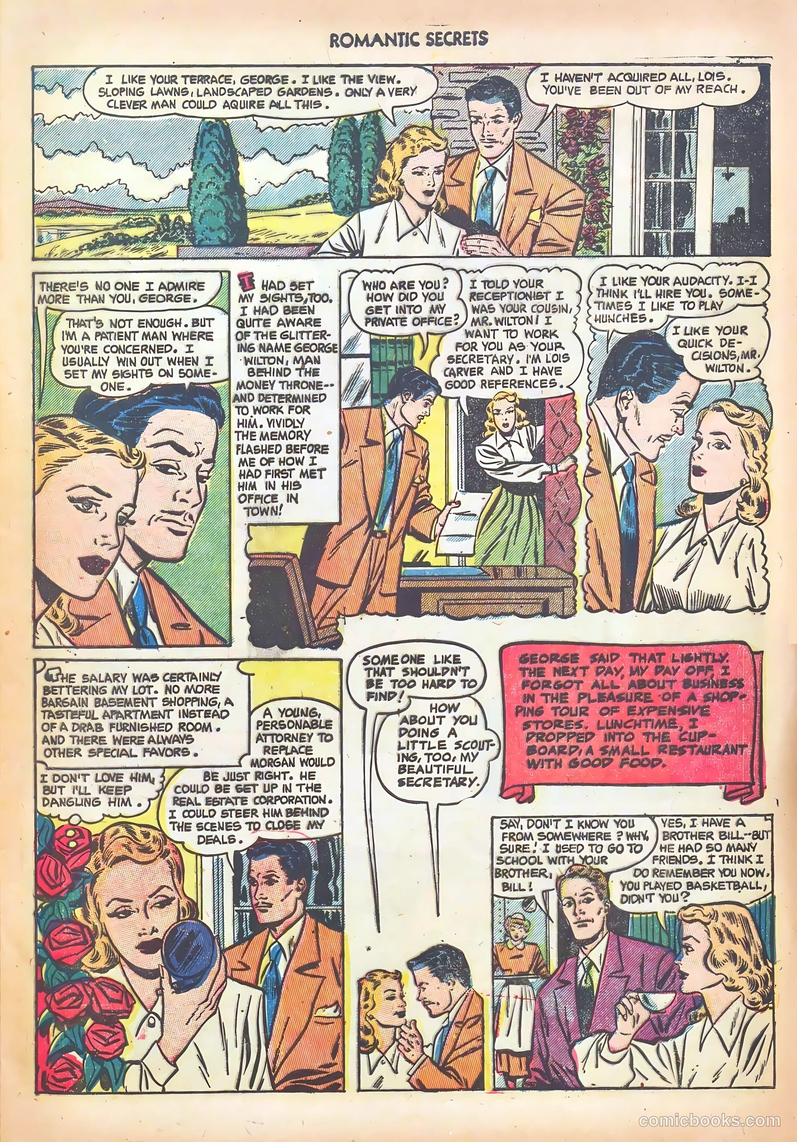 Romantic Secrets #35 (1952) — page 15 of 36