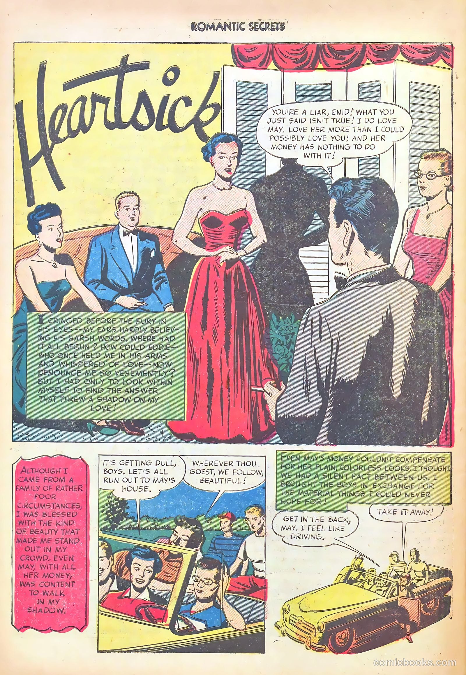 Romantic Secrets #35 (1952) — page 26 of 36