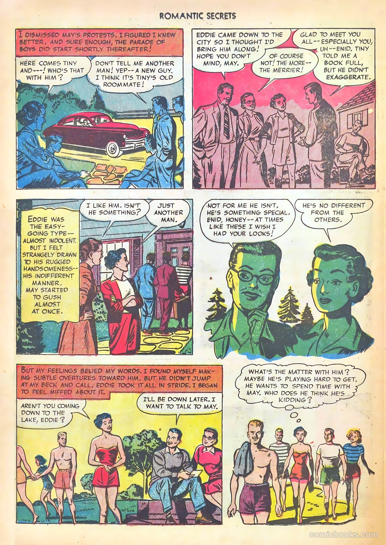 Romantic Secrets #35 (1952) — page 28 of 36