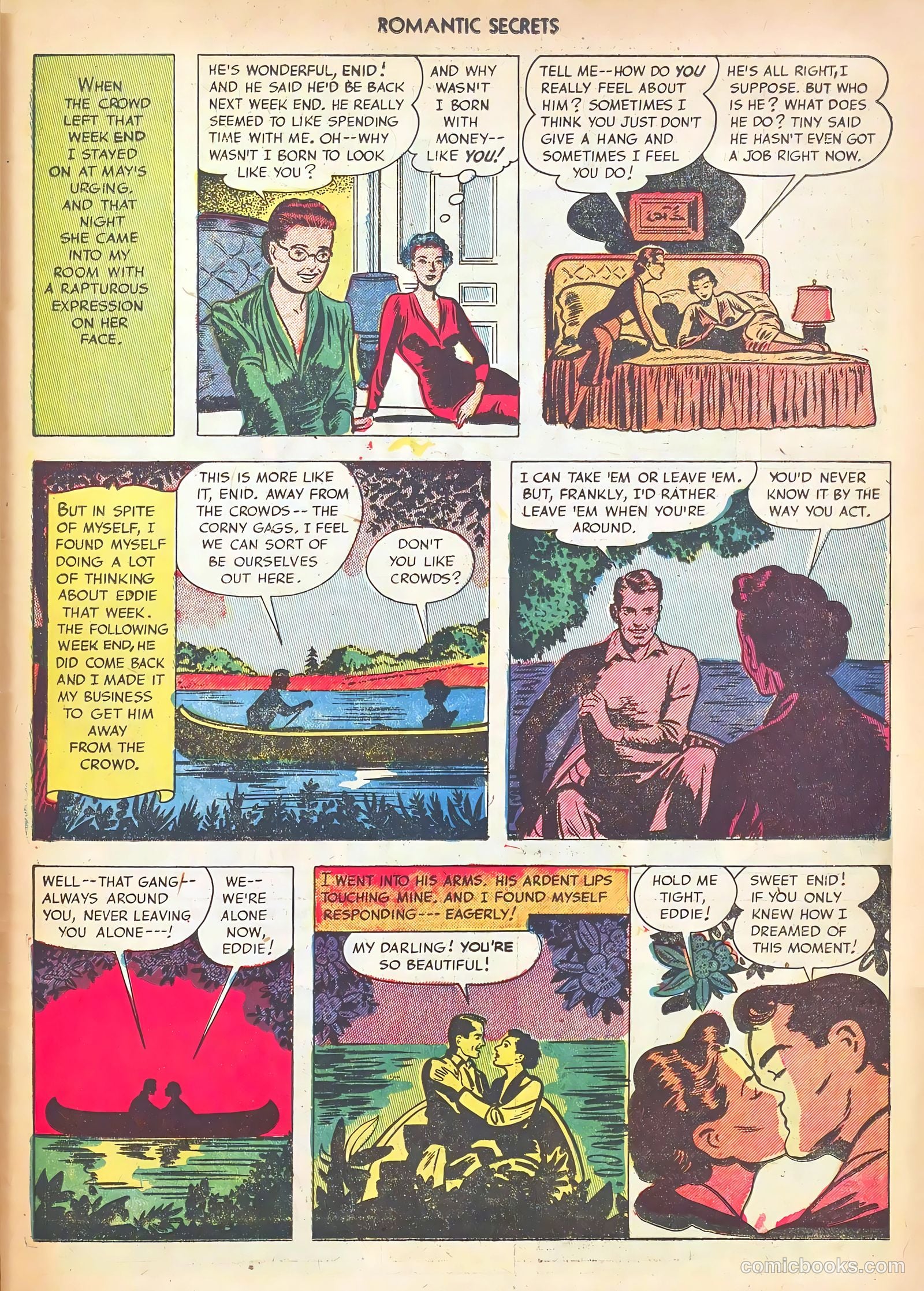 Romantic Secrets #35 (1952) — page 29 of 36