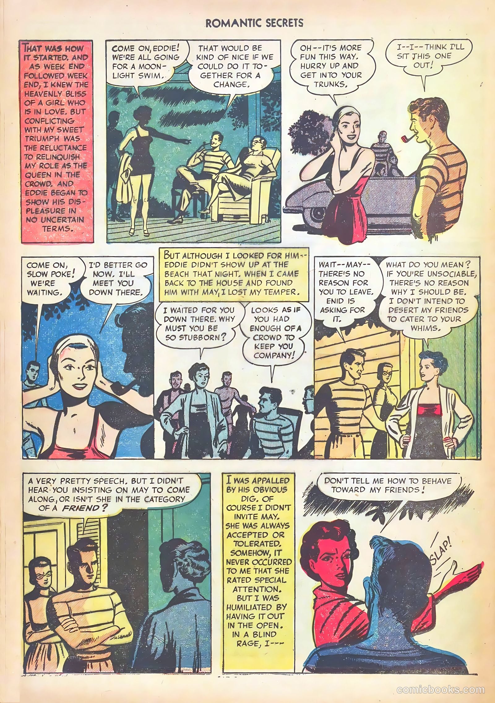 Romantic Secrets #35 (1952) — page 30 of 36