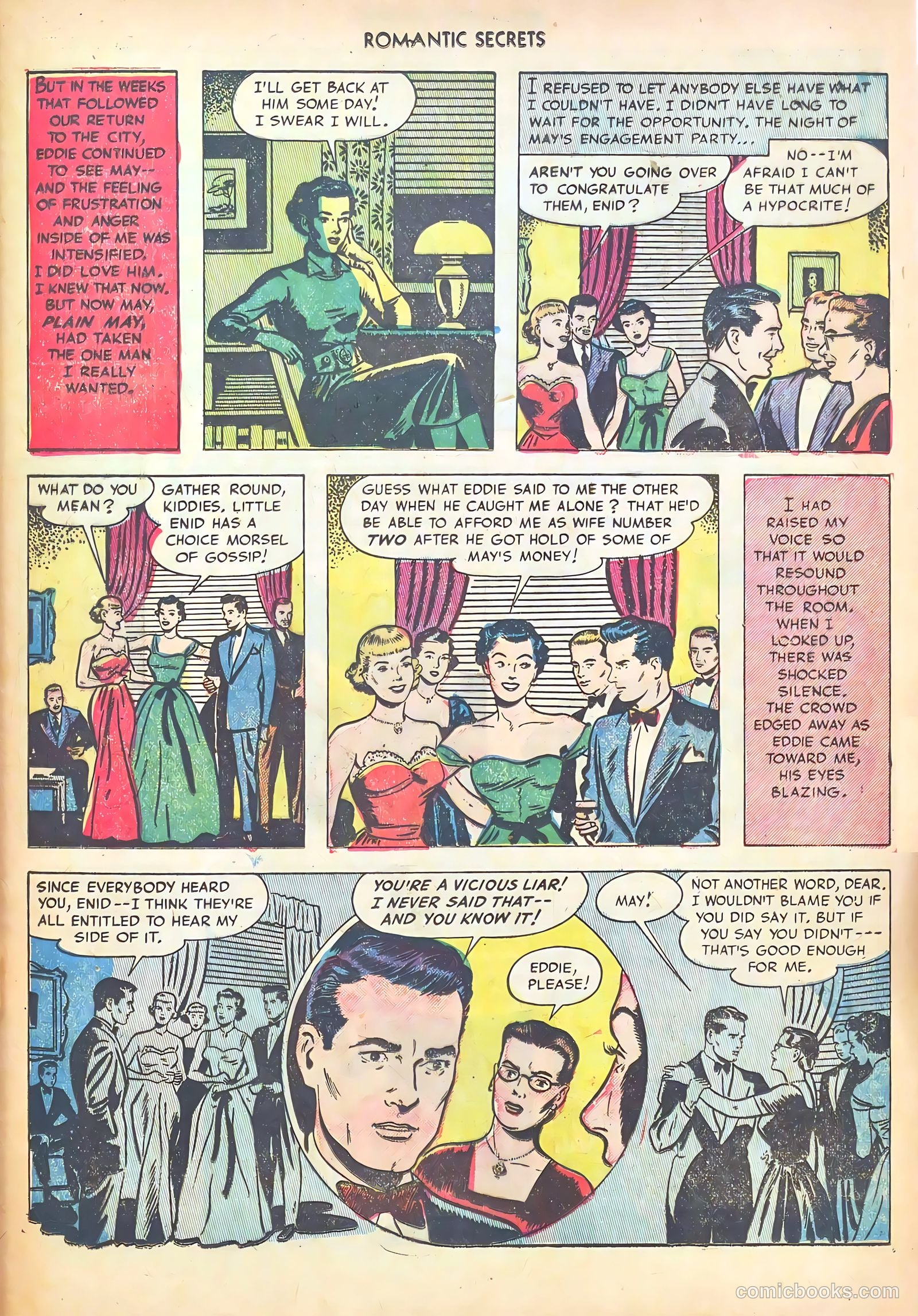Romantic Secrets #35 (1952) — page 33 of 36