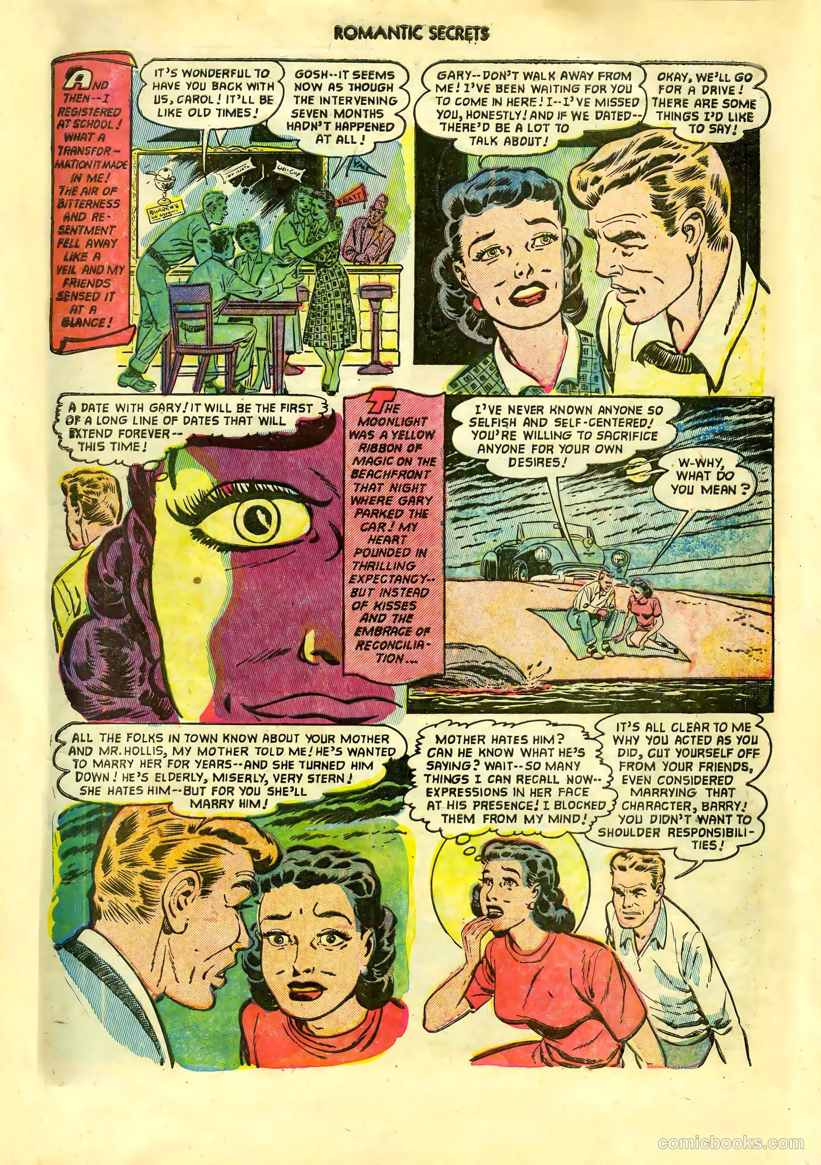 Romantic Secrets #36 (1952) — page 11 of 36