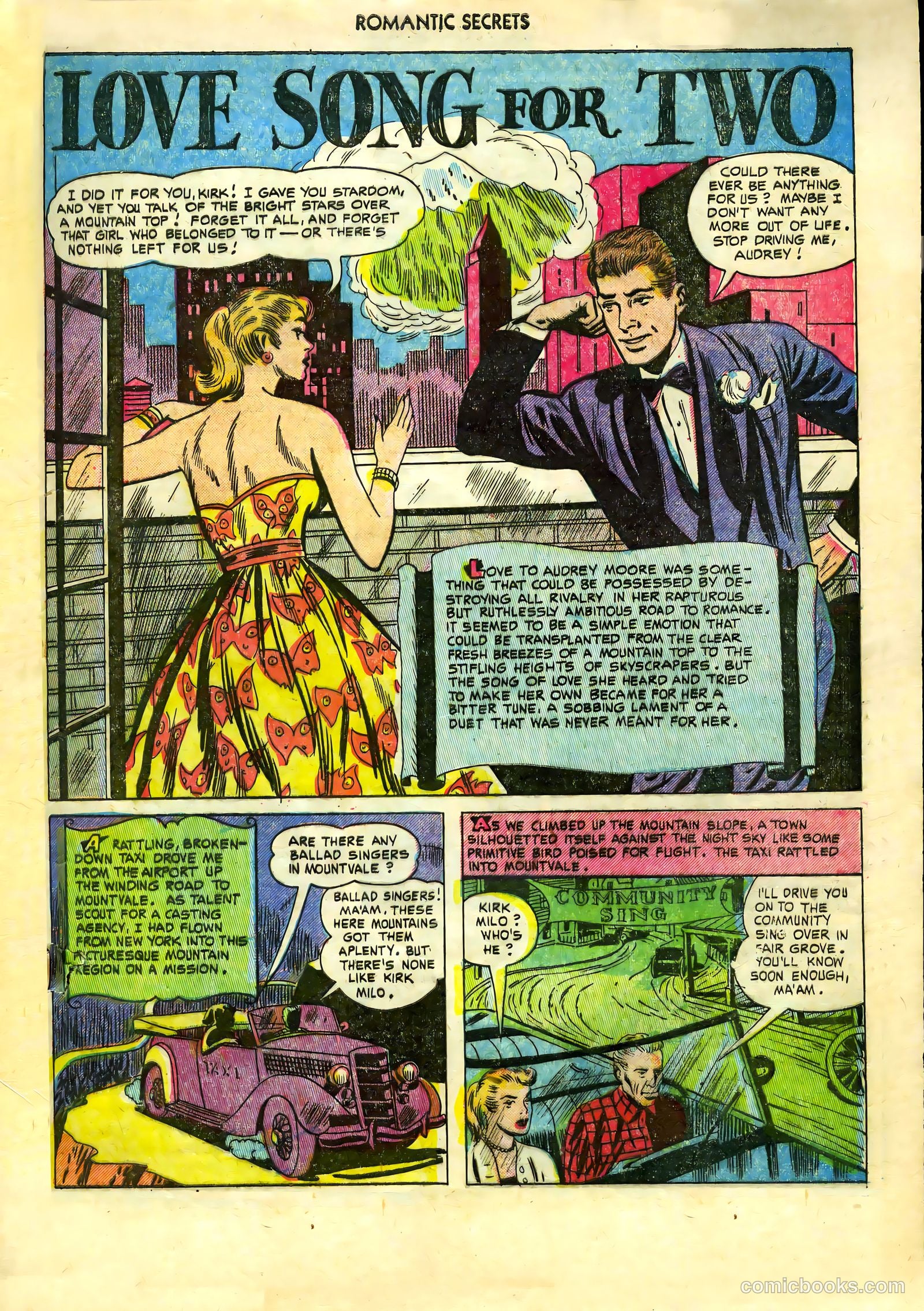 Romantic Secrets #36 (1952) — page 25 of 36