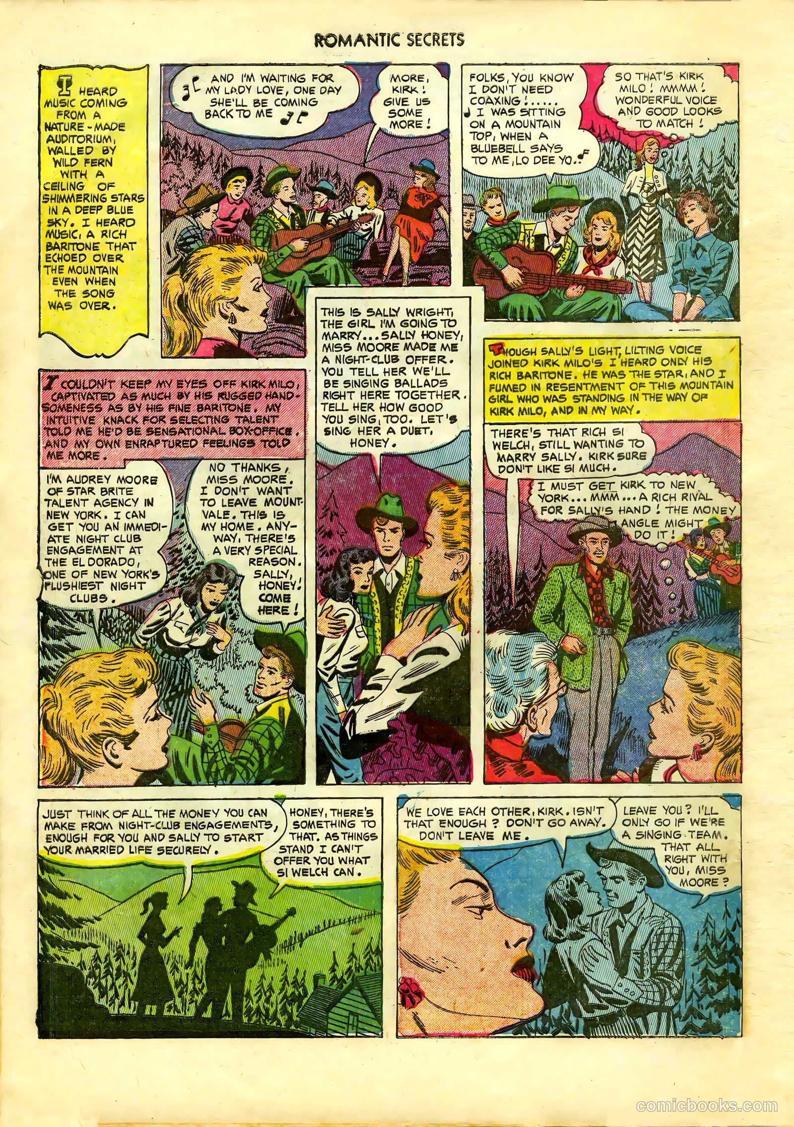 Romantic Secrets #36 (1952) — page 26 of 36