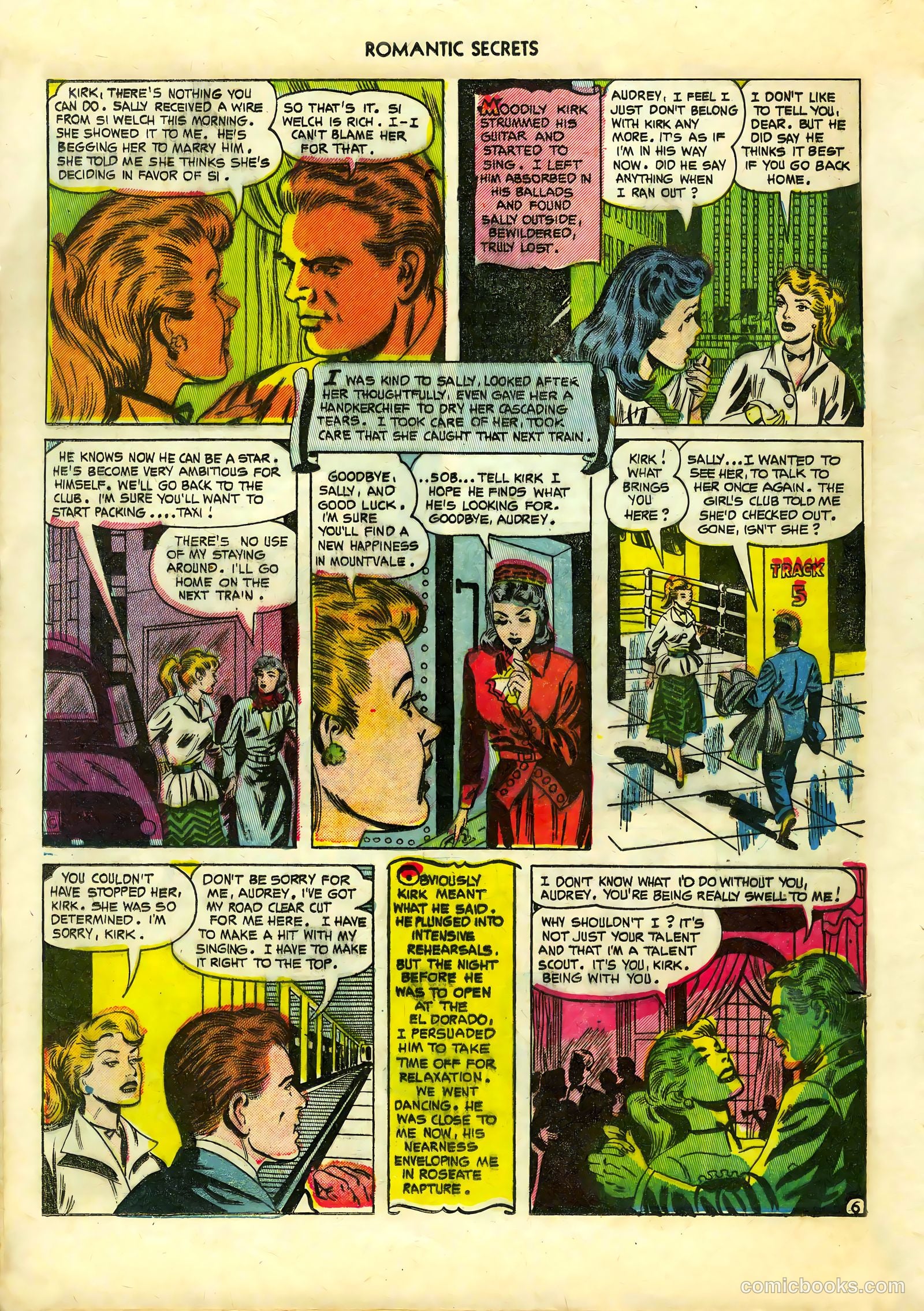 Romantic Secrets #36 (1952) — page 30 of 36