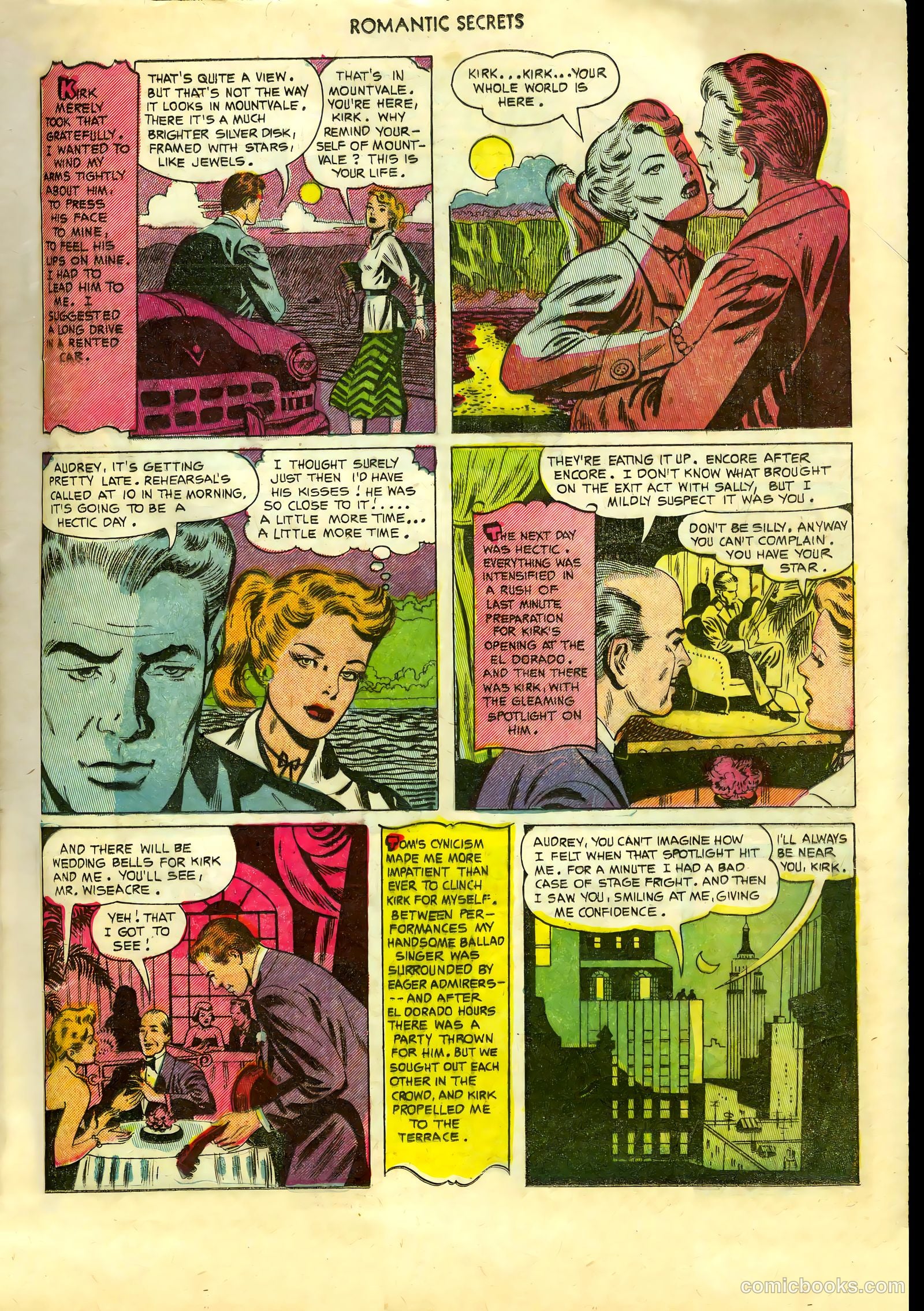 Romantic Secrets #36 (1952) — page 31 of 36