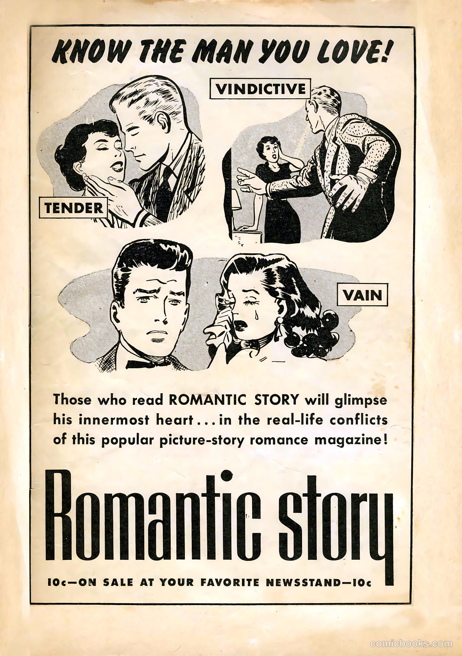 Romantic Secrets #36 (1952) — page 35 of 36