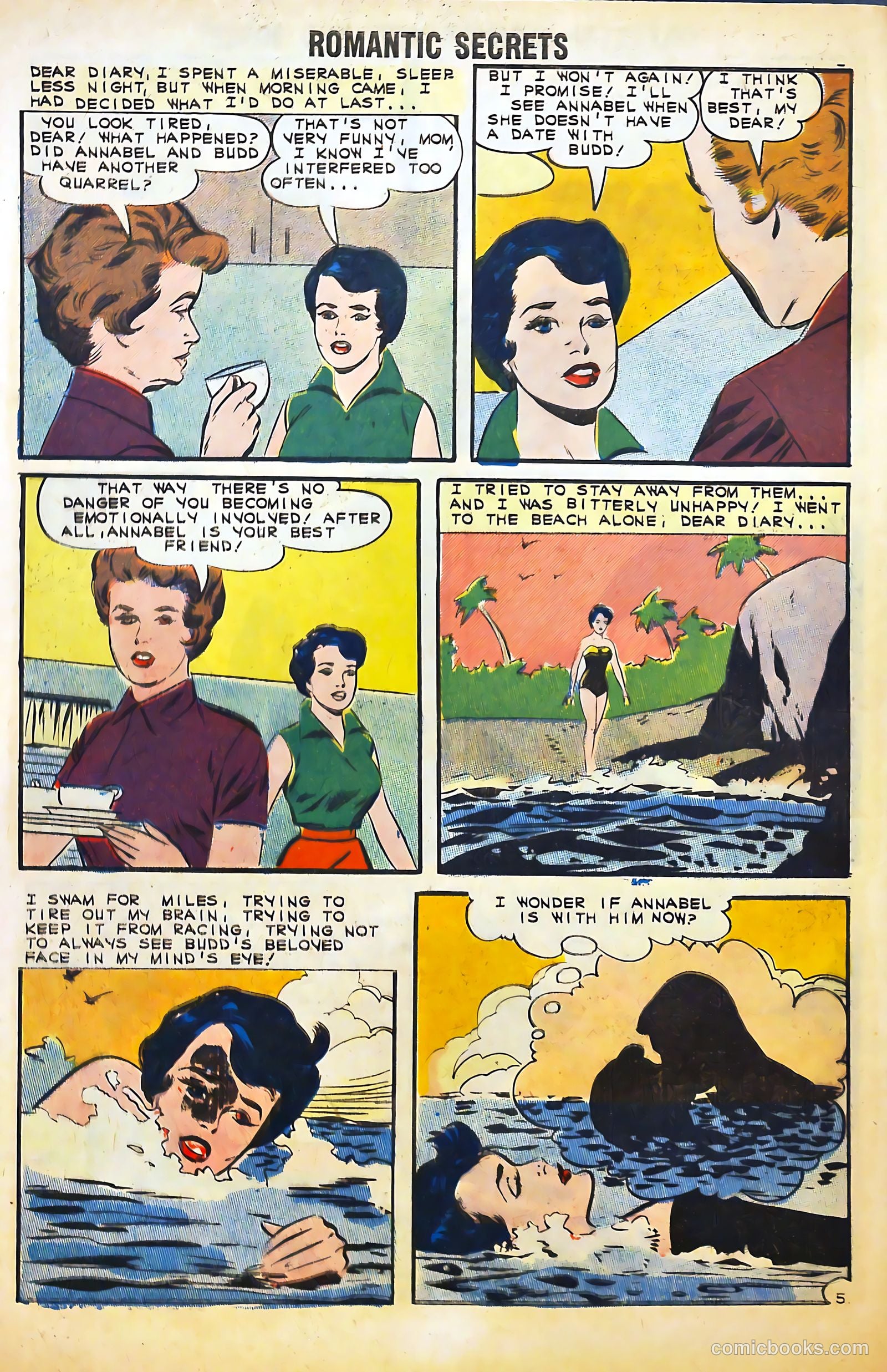 Romantic Secrets #36 (1961) — page 8 of 36