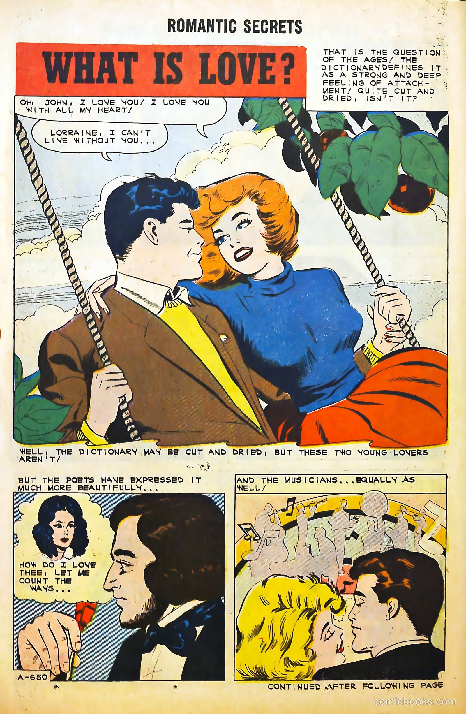 Romantic Secrets #36 (1961) — page 14 of 36