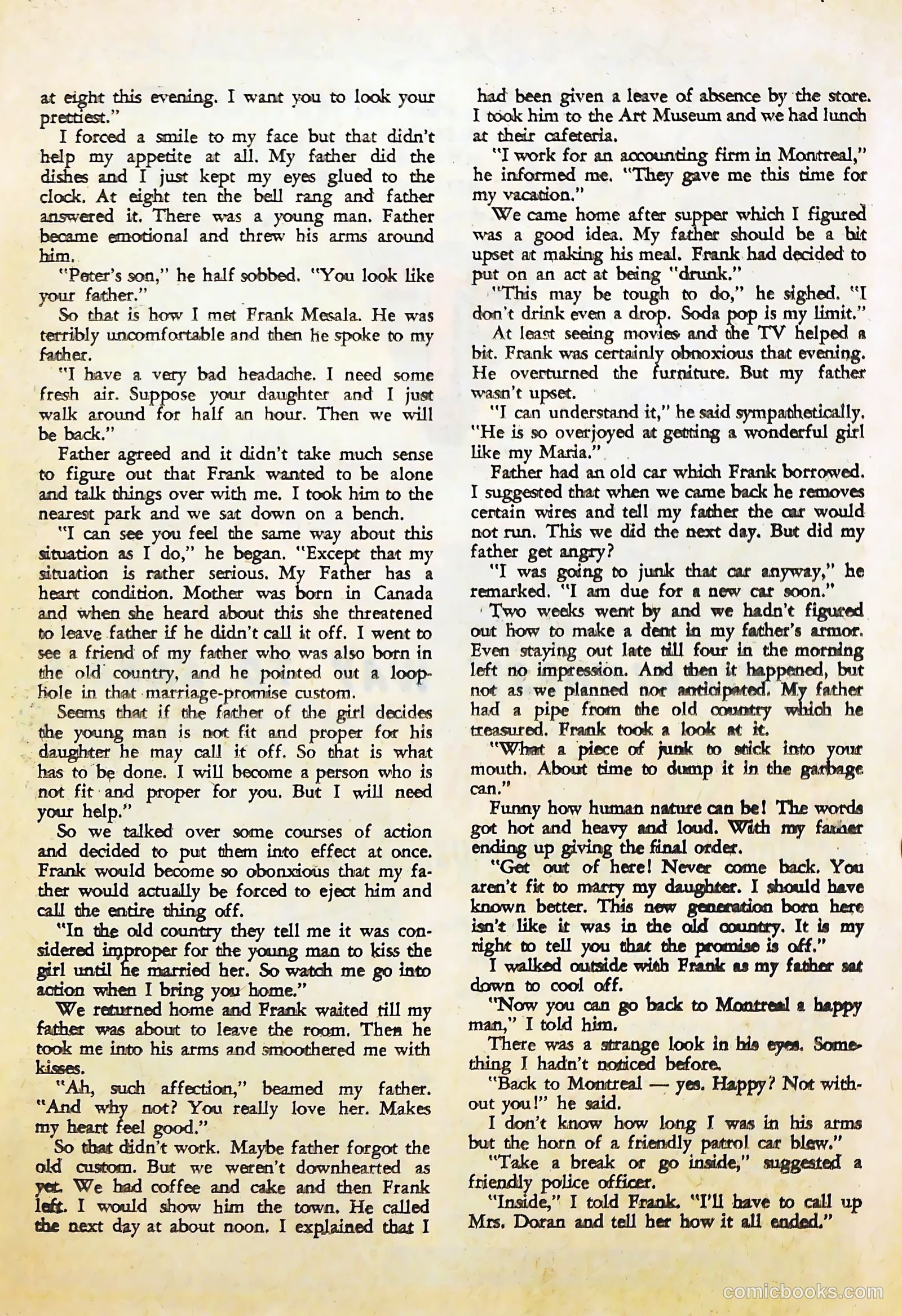 Romantic Secrets #36 (1961) — page 21 of 36