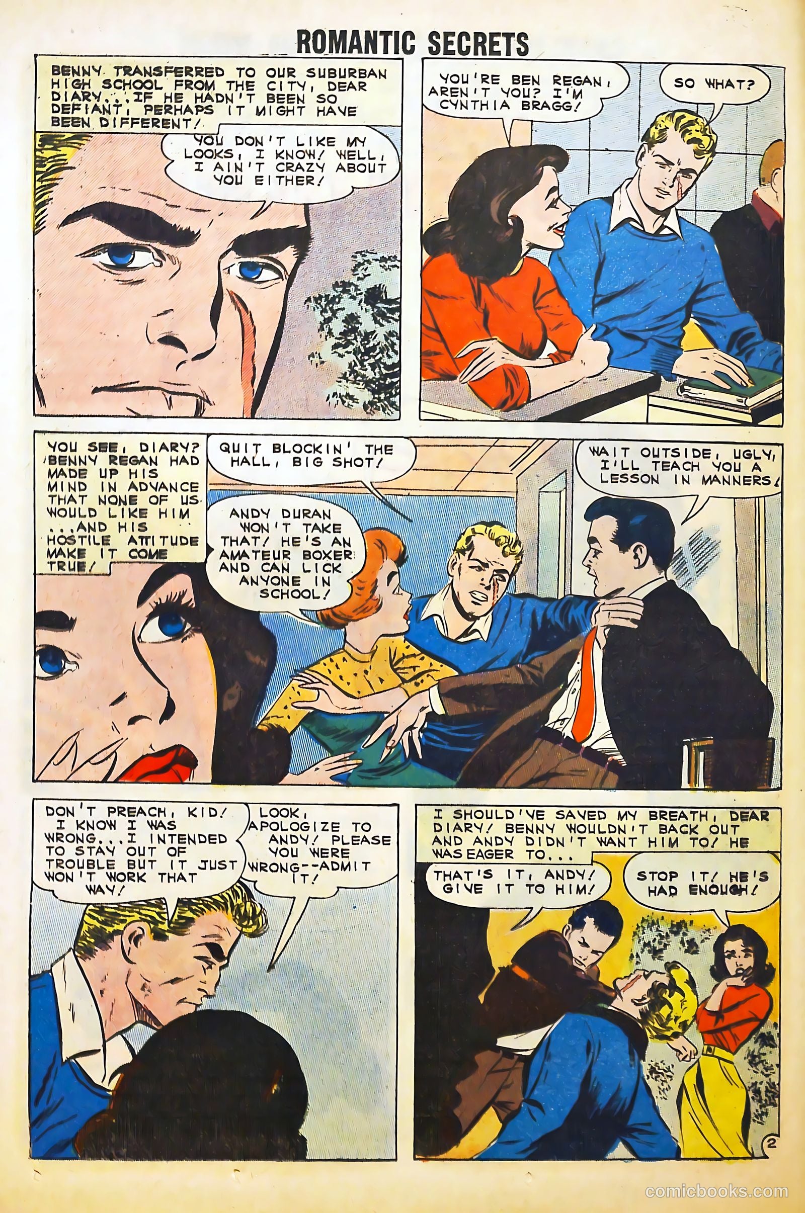 Romantic Secrets #36 (1961) — page 24 of 36