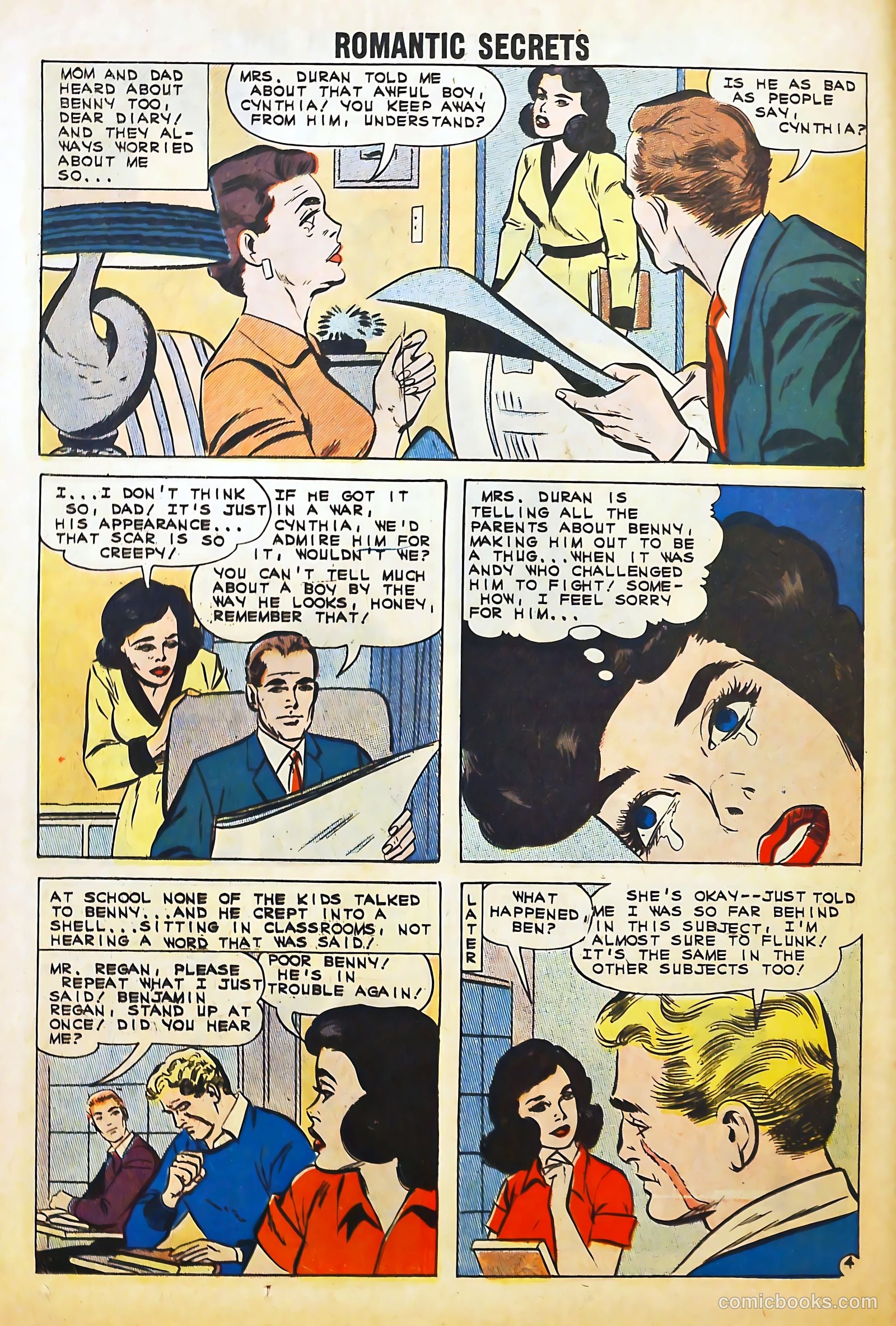 Romantic Secrets #36 (1961) — page 26 of 36