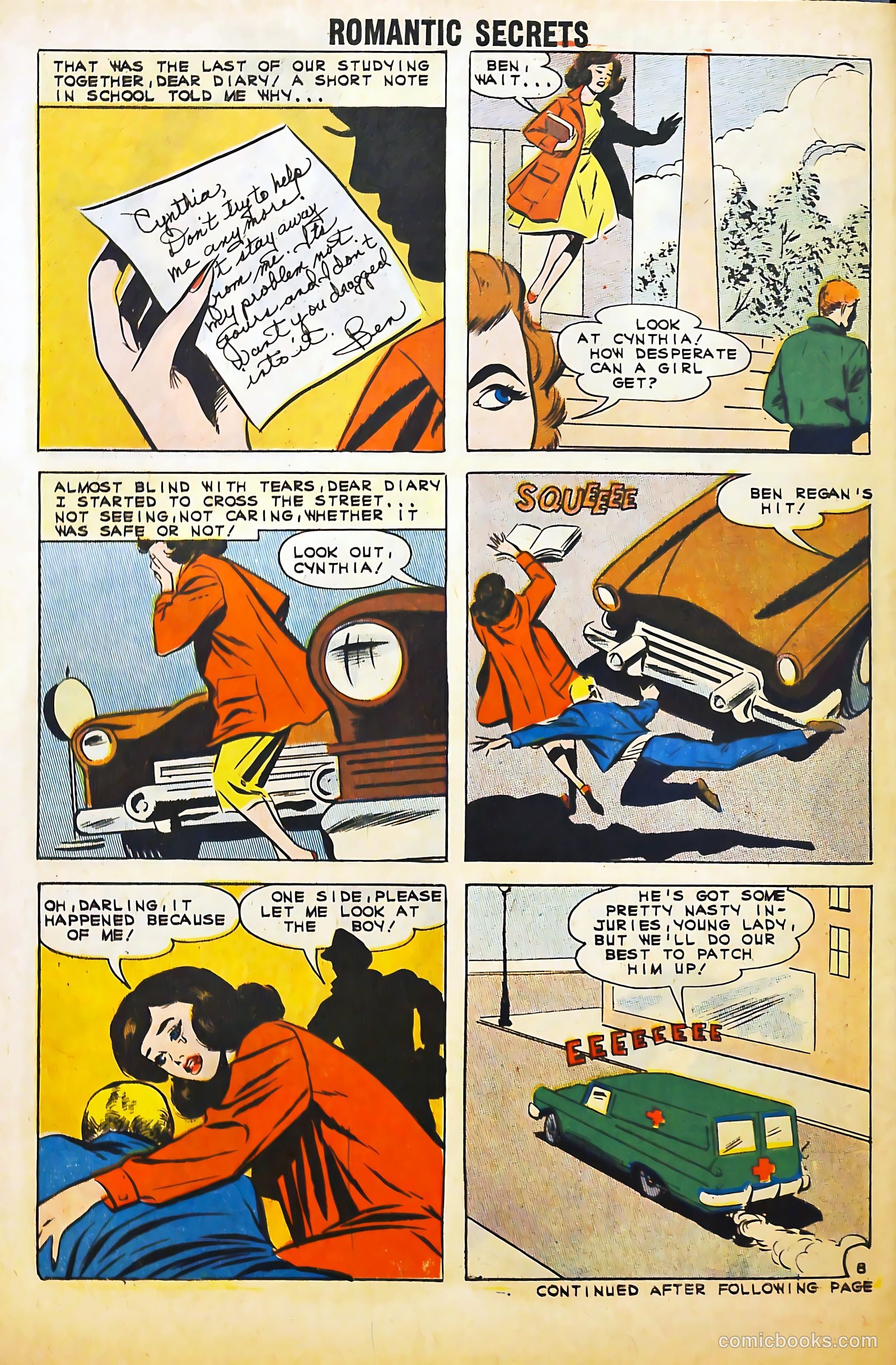 Romantic Secrets #36 (1961) — page 30 of 36