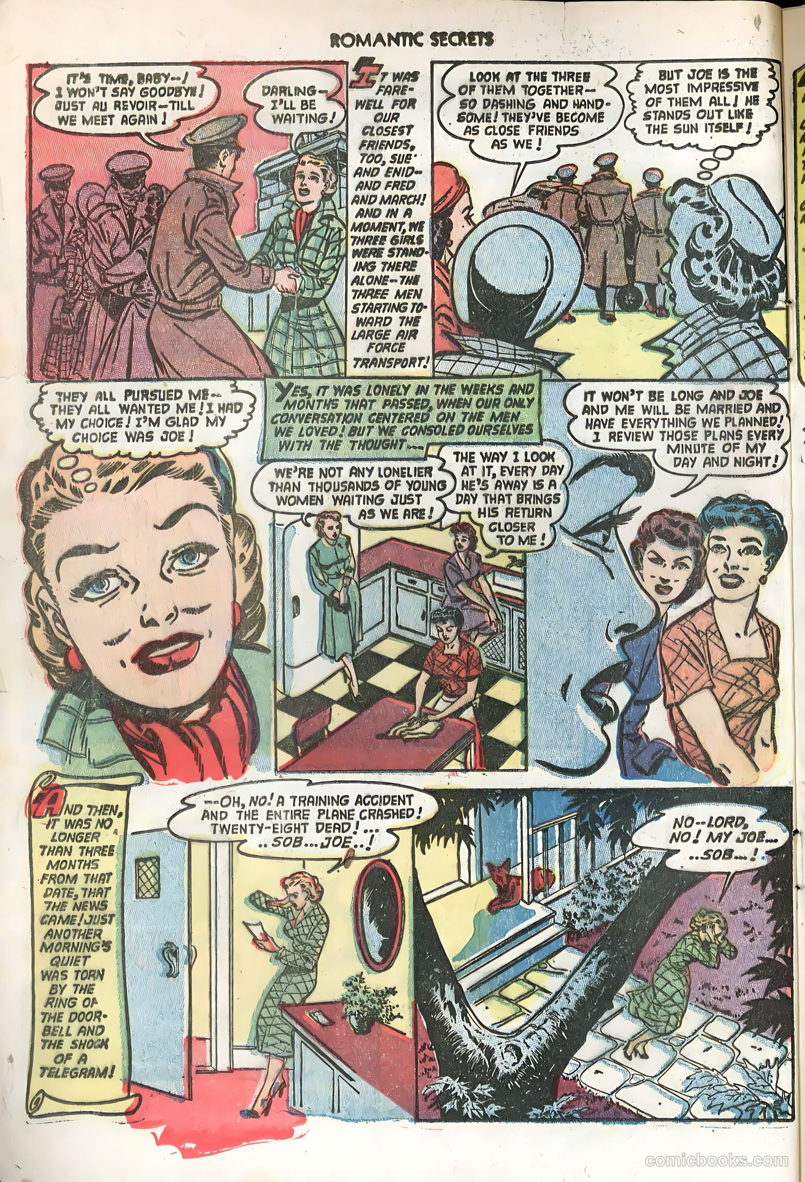 Romantic Secrets #37 (1952) — page 4 of 36