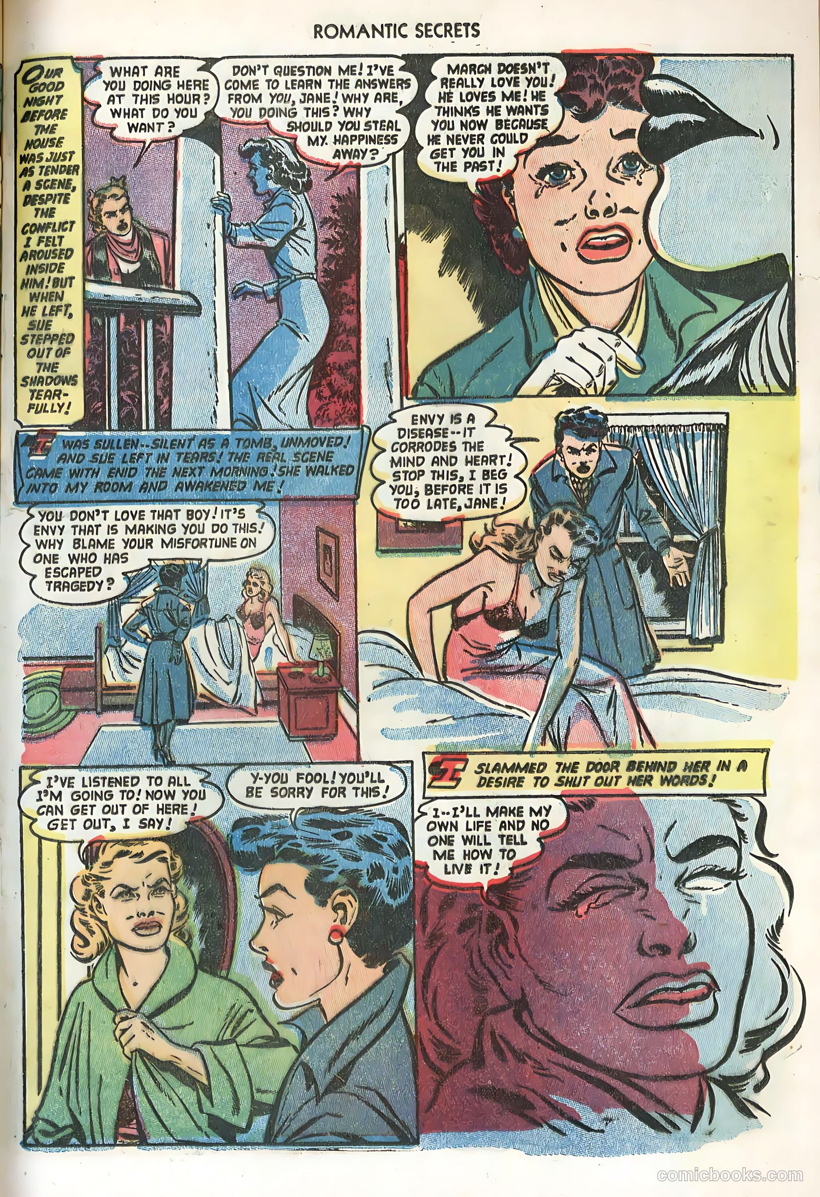 Romantic Secrets #37 (1952) — page 9 of 36