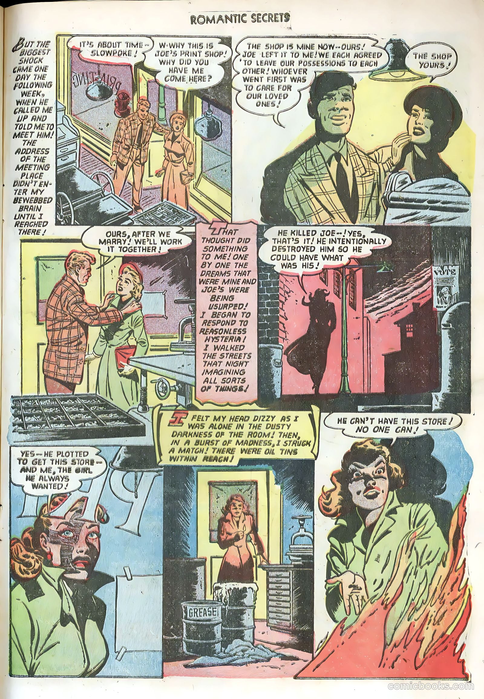 Romantic Secrets #37 (1952) — page 11 of 36