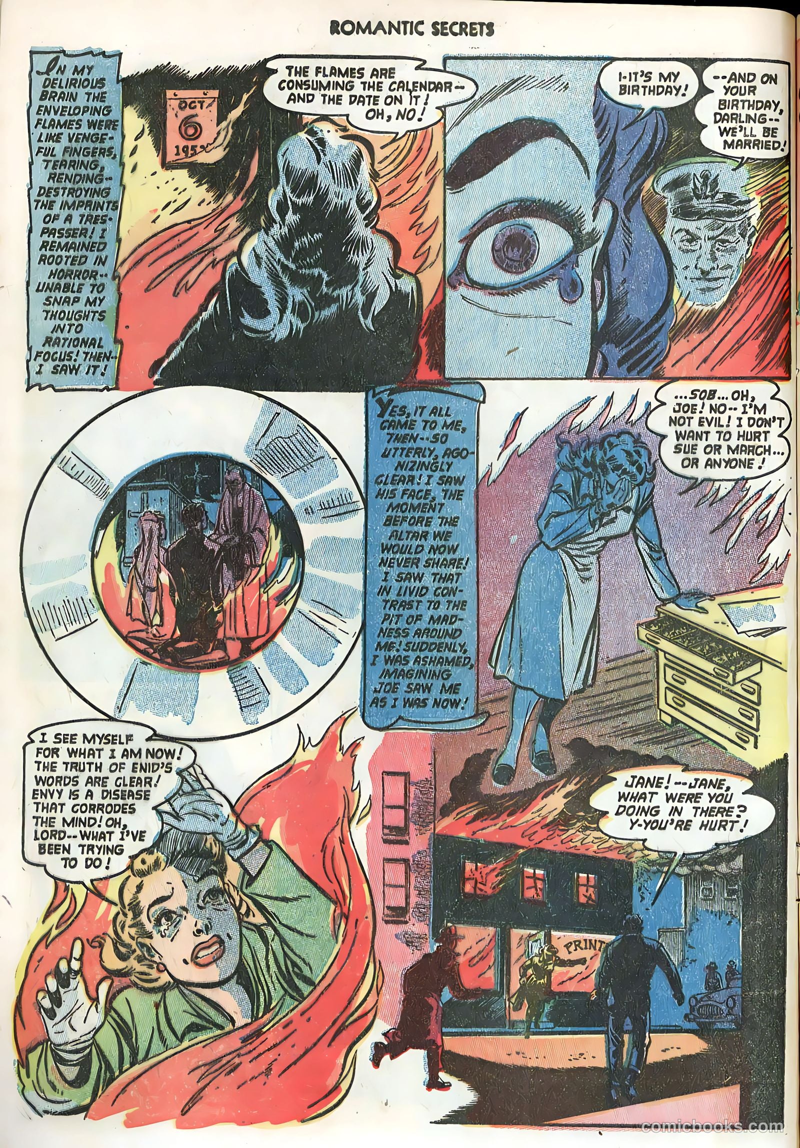 Romantic Secrets #37 (1952) — page 12 of 36