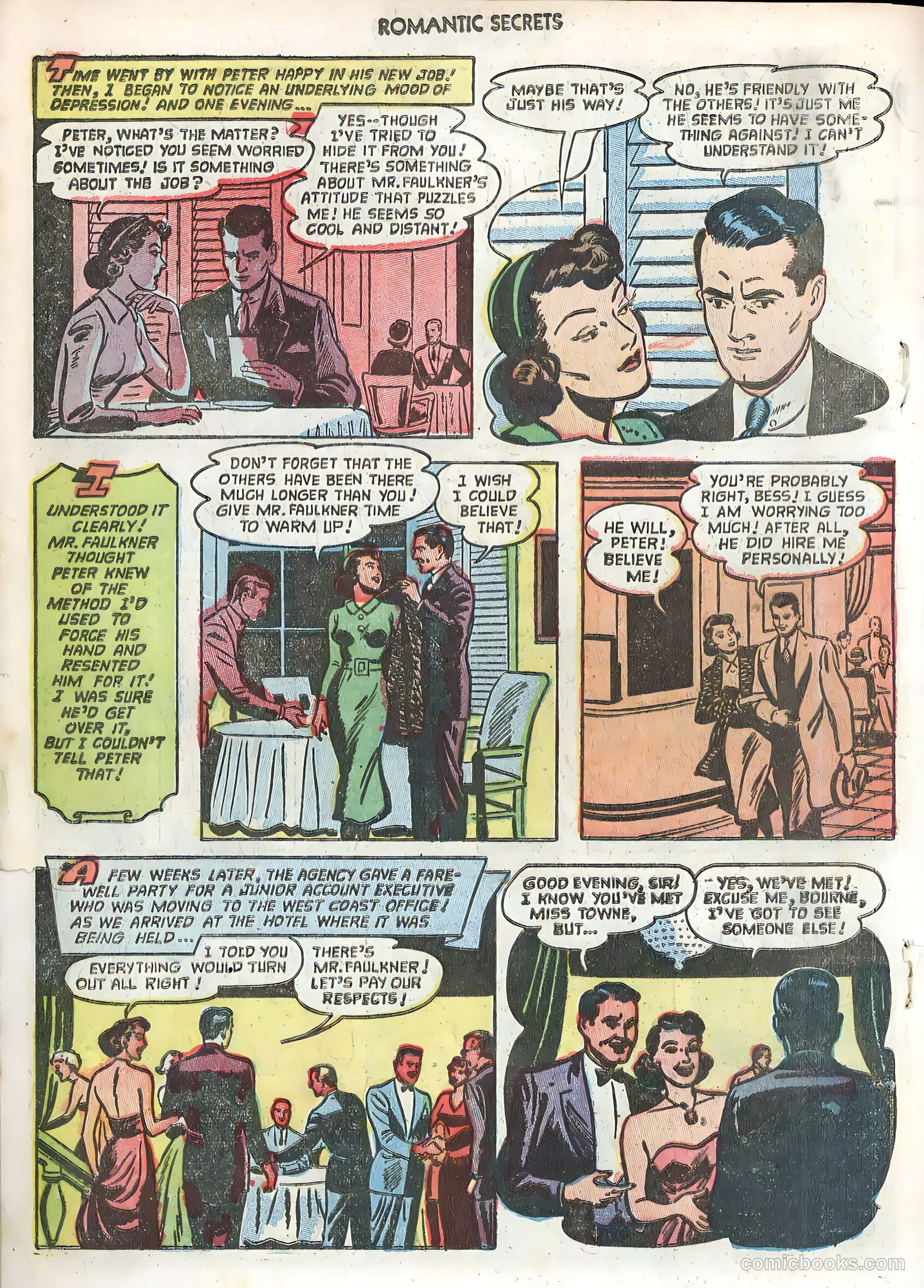 Romantic Secrets #37 (1952) — page 18 of 36
