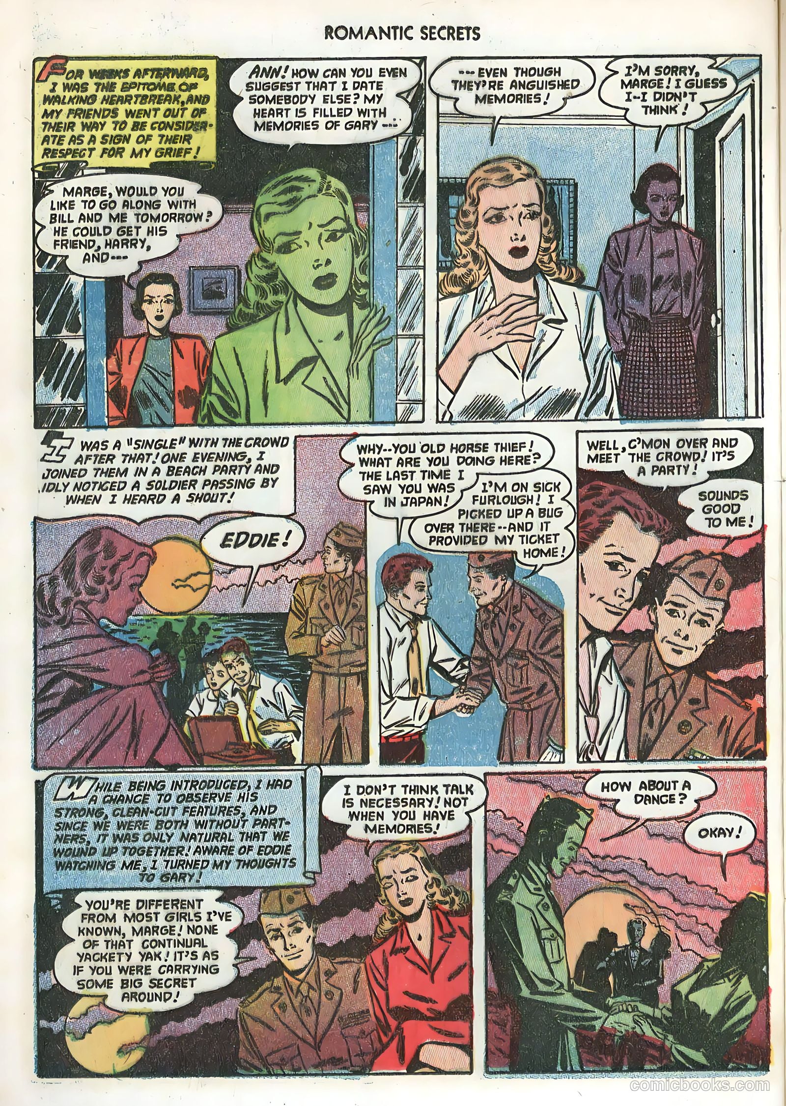 Romantic Secrets #37 (1952) — page 28 of 36