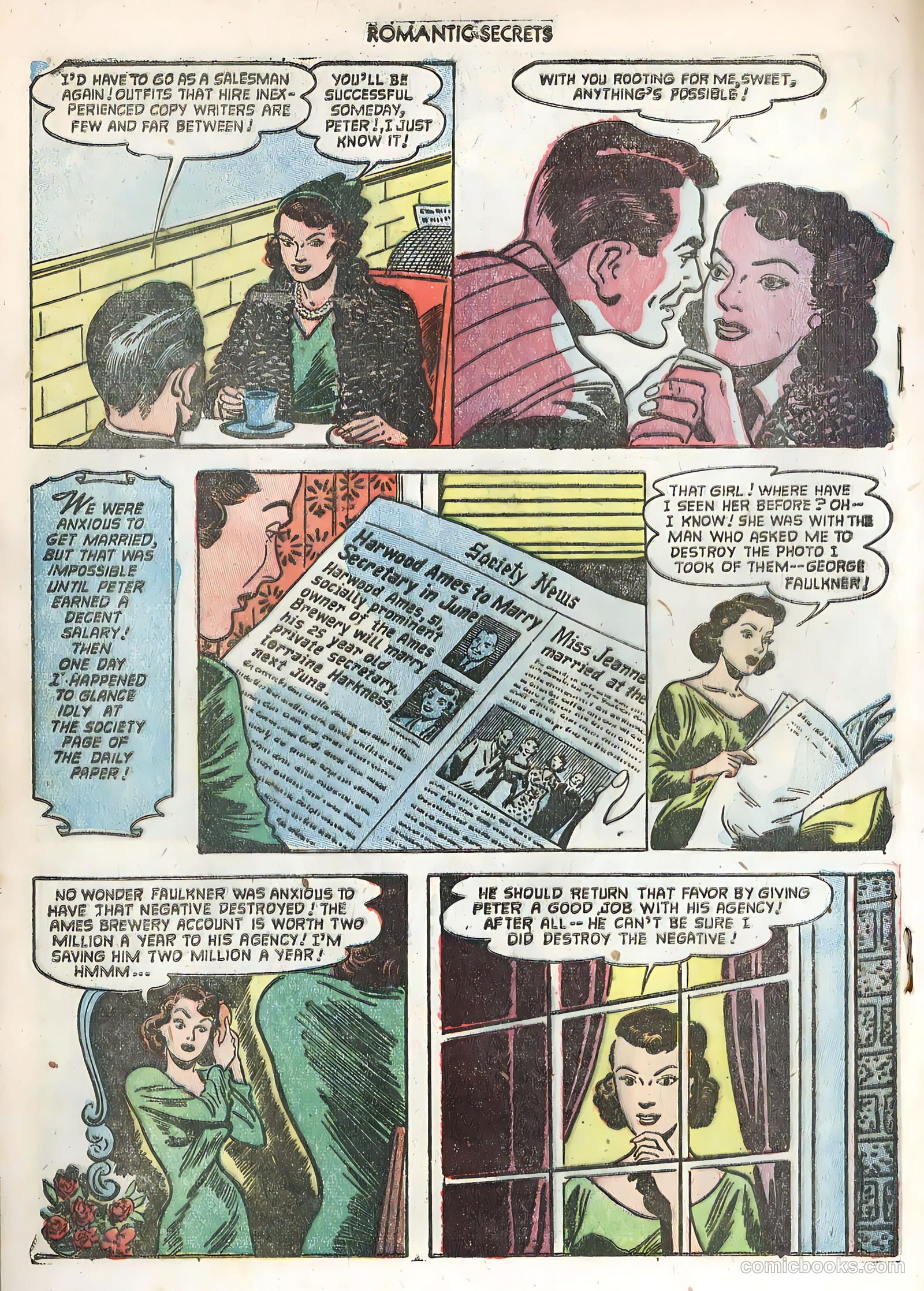 Romantic Secrets #37 (1962) — page 16 of 36
