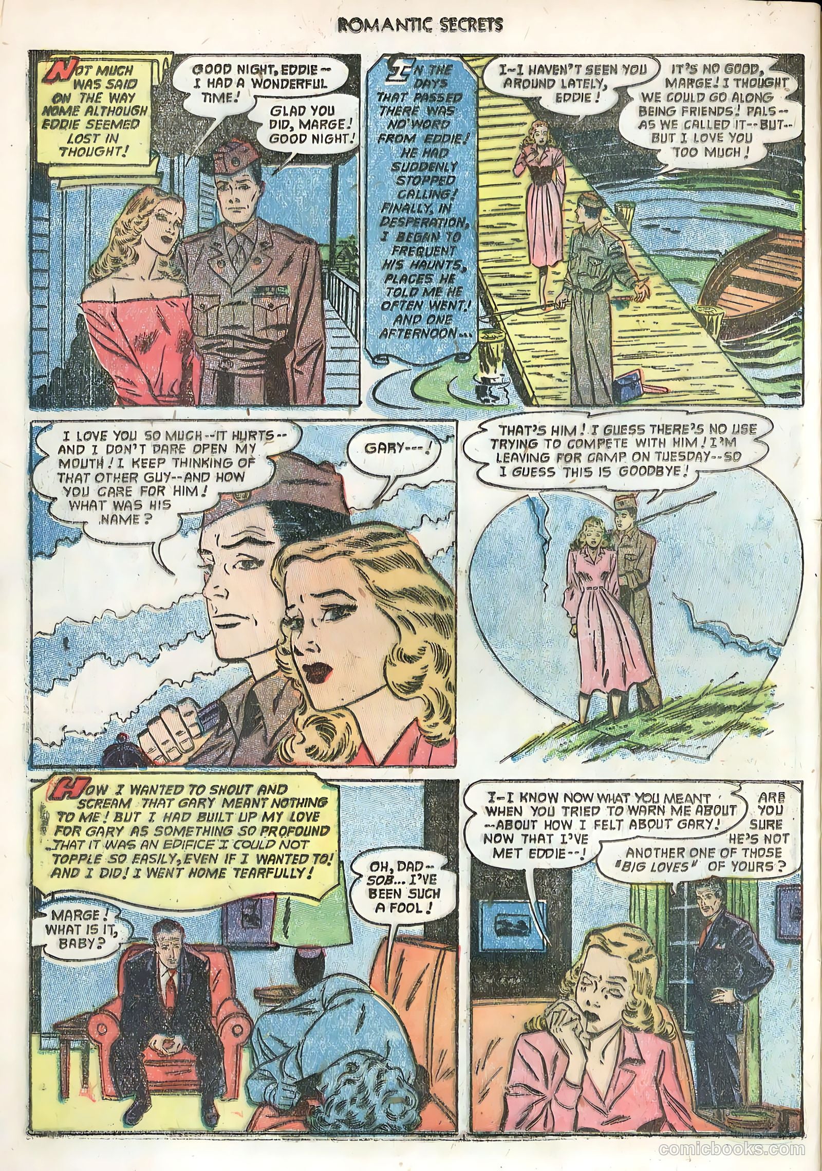 Romantic Secrets #37 (1962) — page 32 of 36