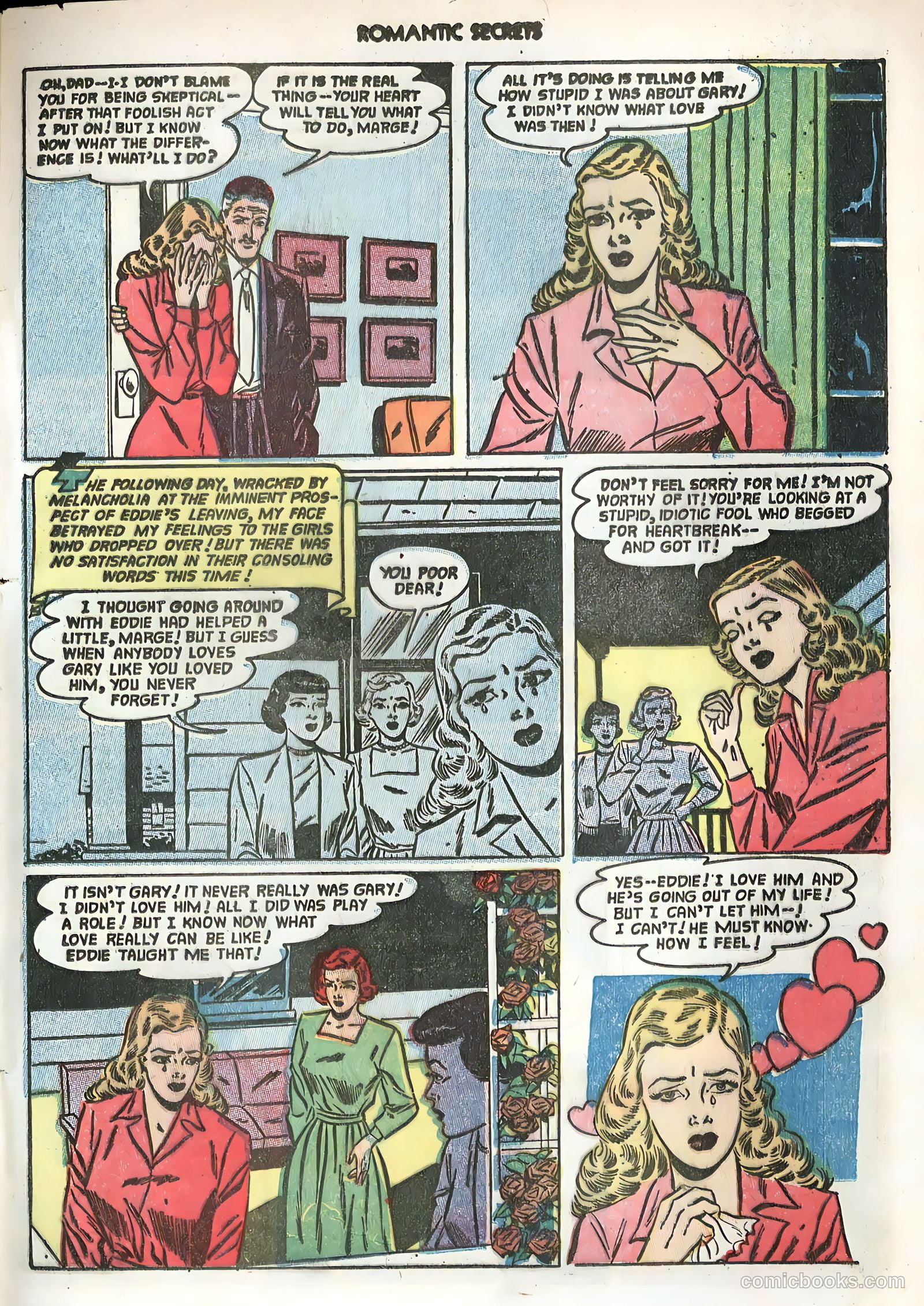 Romantic Secrets #37 (1962) — page 33 of 36