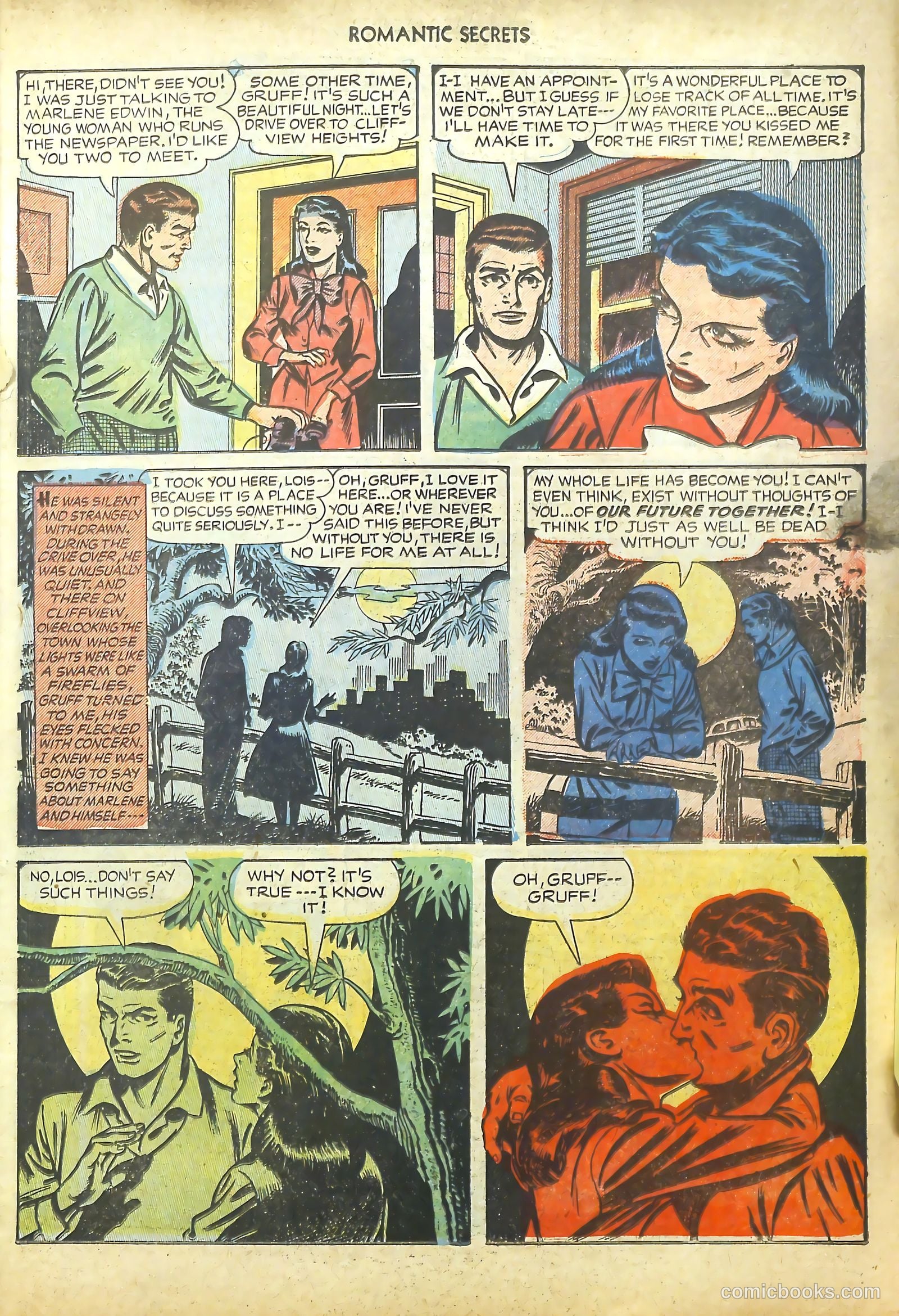 Romantic Secrets #38 (1953) — page 5 of 36