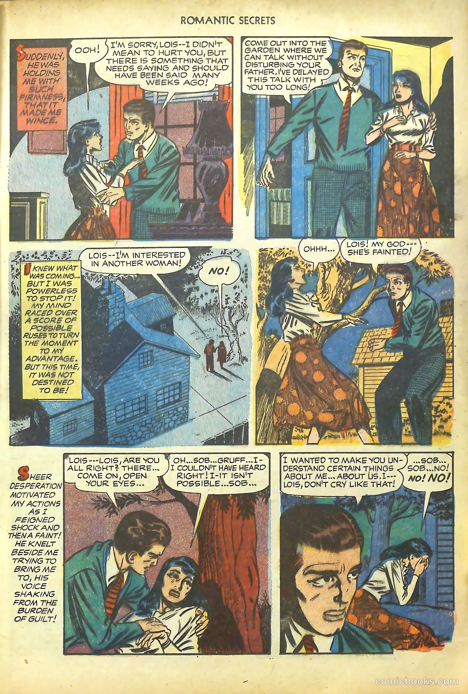 Romantic Secrets #38 (1953) — page 7 of 36