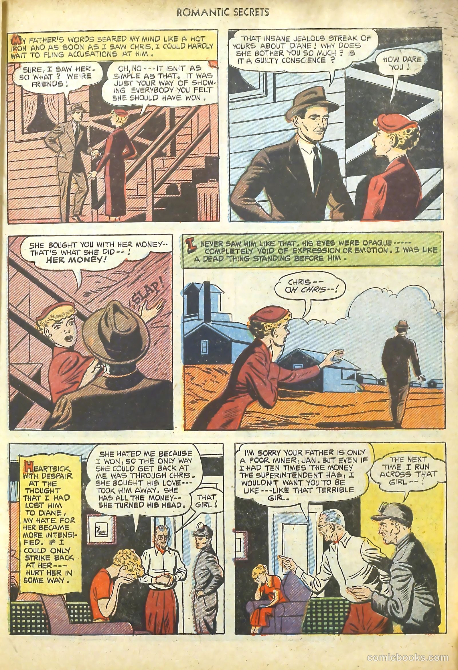 Romantic Secrets #38 (1953) — page 21 of 36