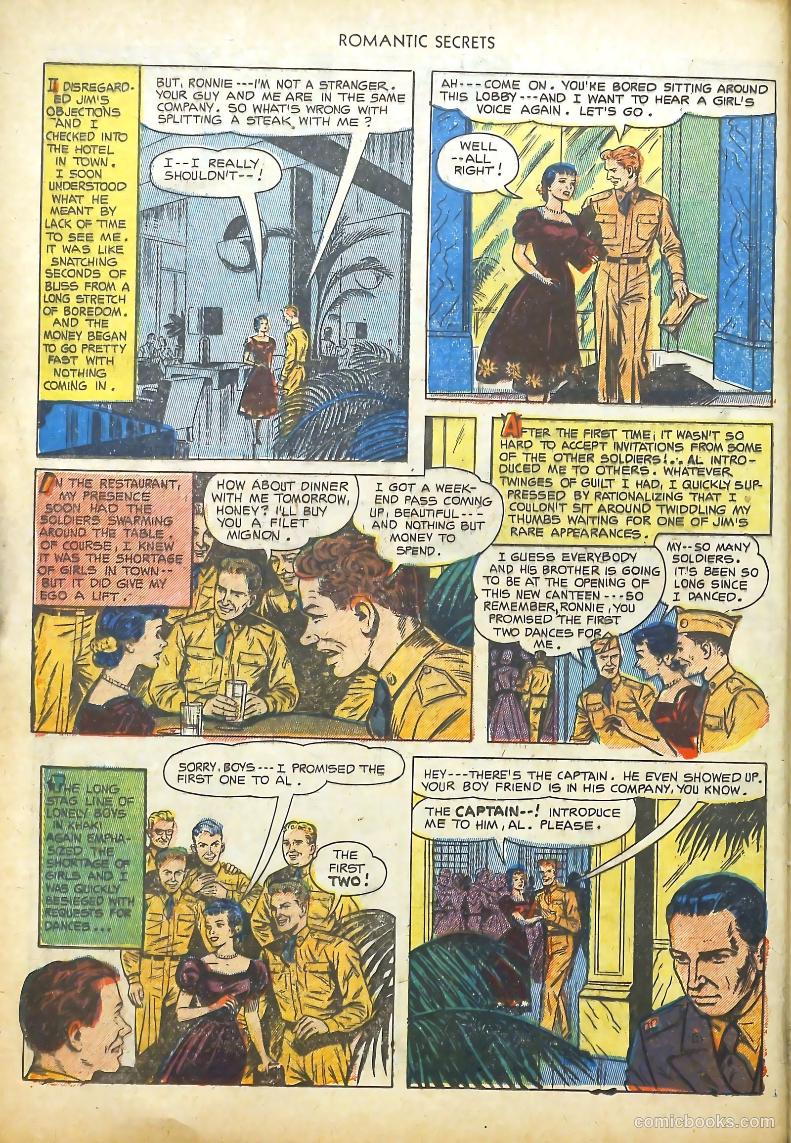 Romantic Secrets #38 (1953) — page 28 of 36