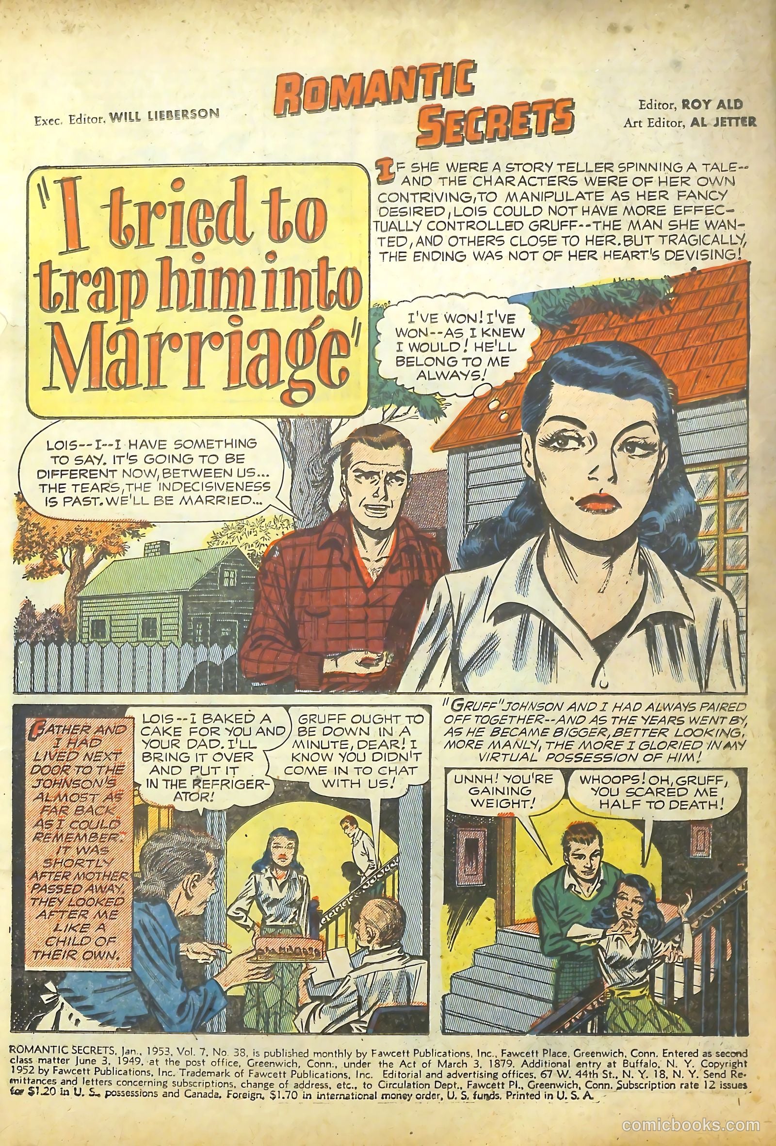 Romantic Secrets #38 (1962) — page 3 of 36