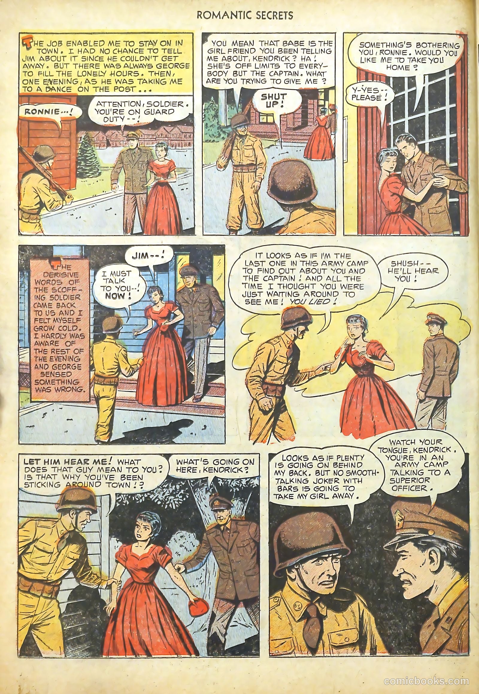 Romantic Secrets #38 (1962) — page 32 of 36