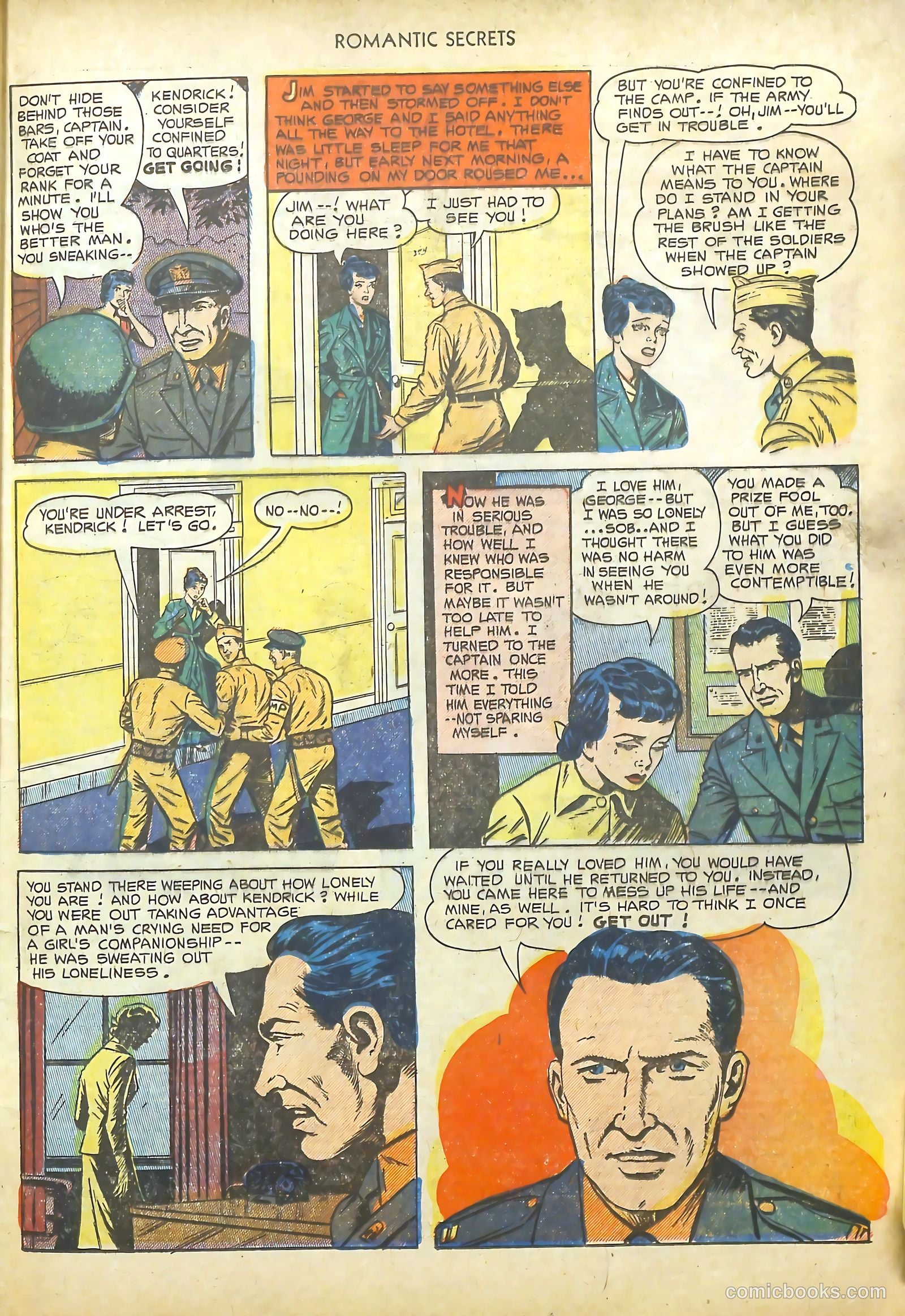 Romantic Secrets #38 (1962) — page 33 of 36
