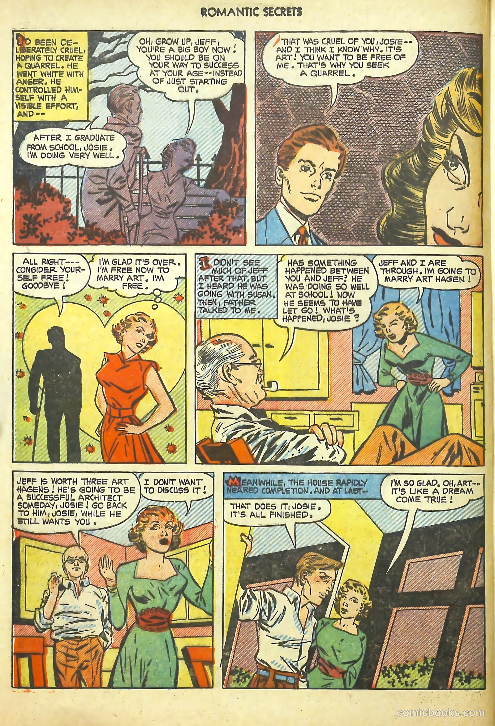 Romantic Secrets #39 (1962) — page 20 of 36