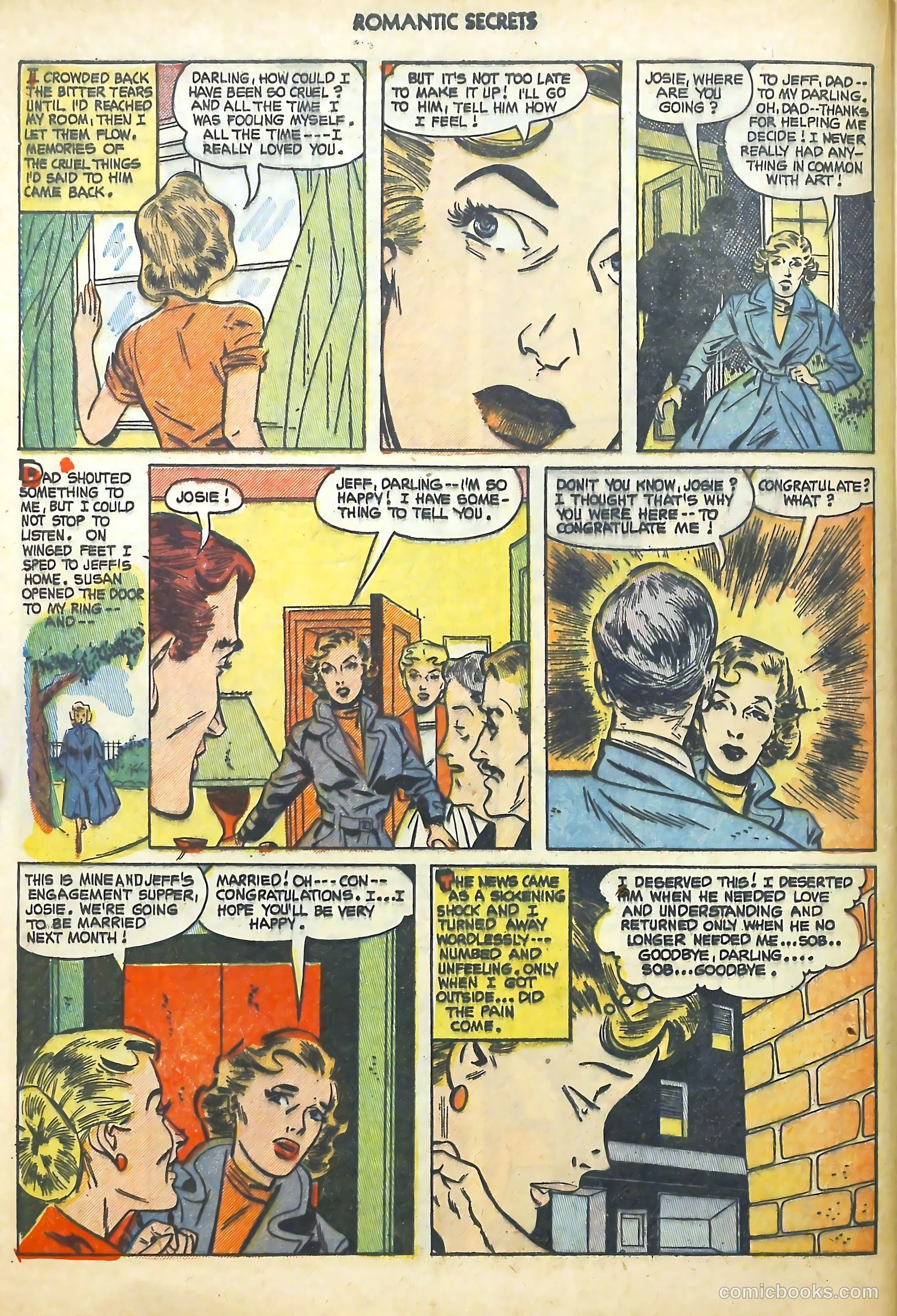 Romantic Secrets #39 (1962) — page 22 of 36