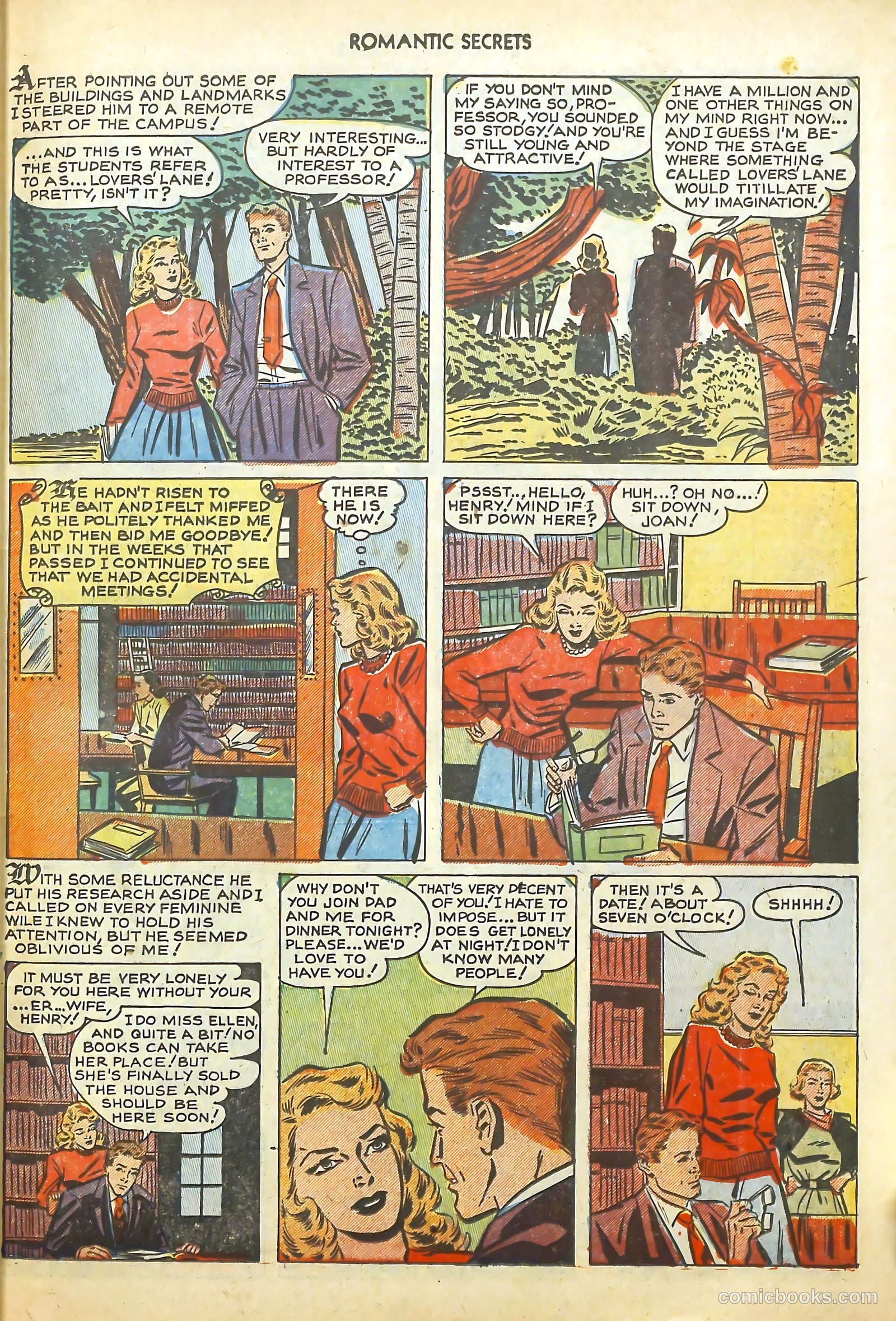Romantic Secrets #39 (1962) — page 29 of 36