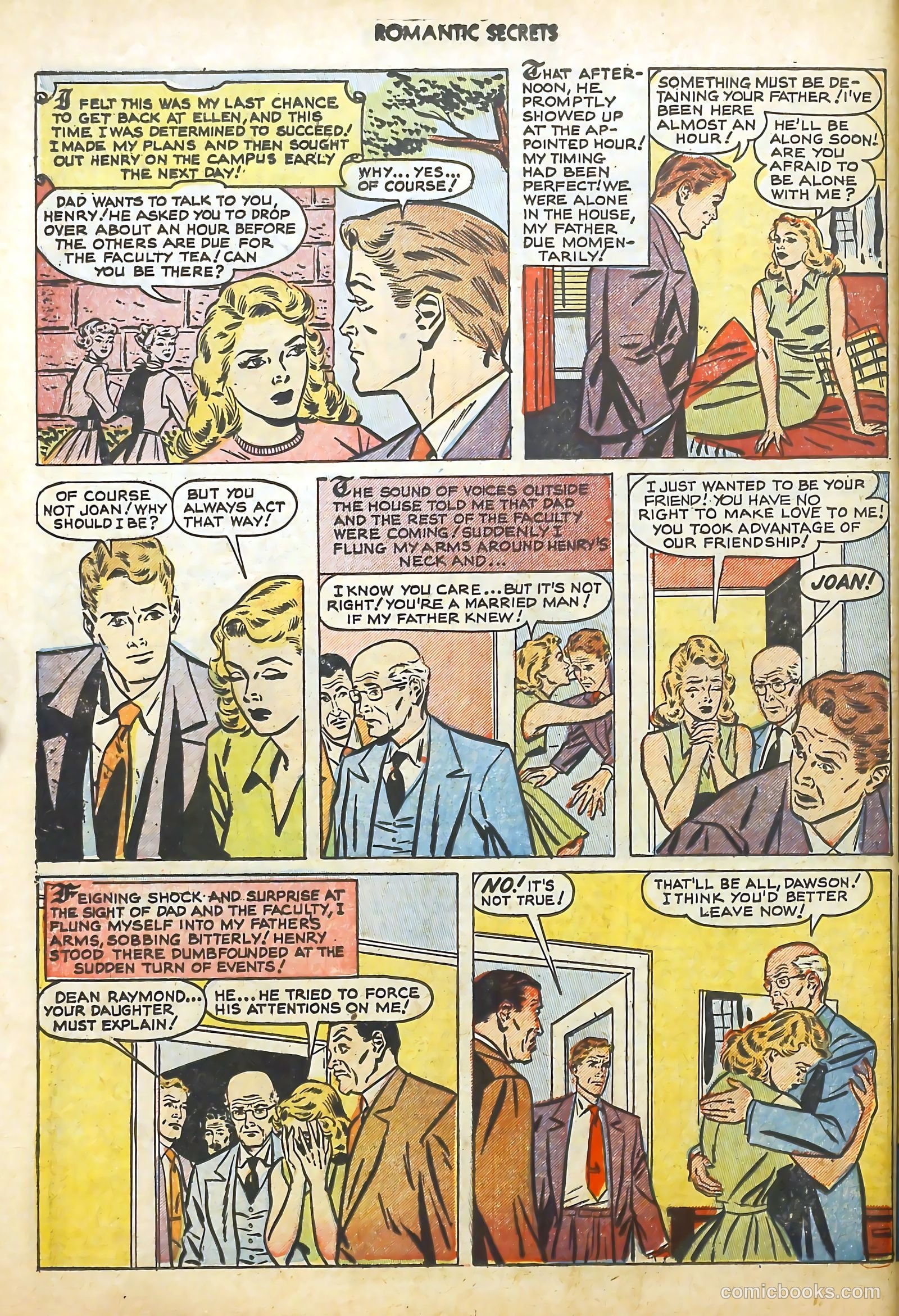 Romantic Secrets #39 (1962) — page 32 of 36